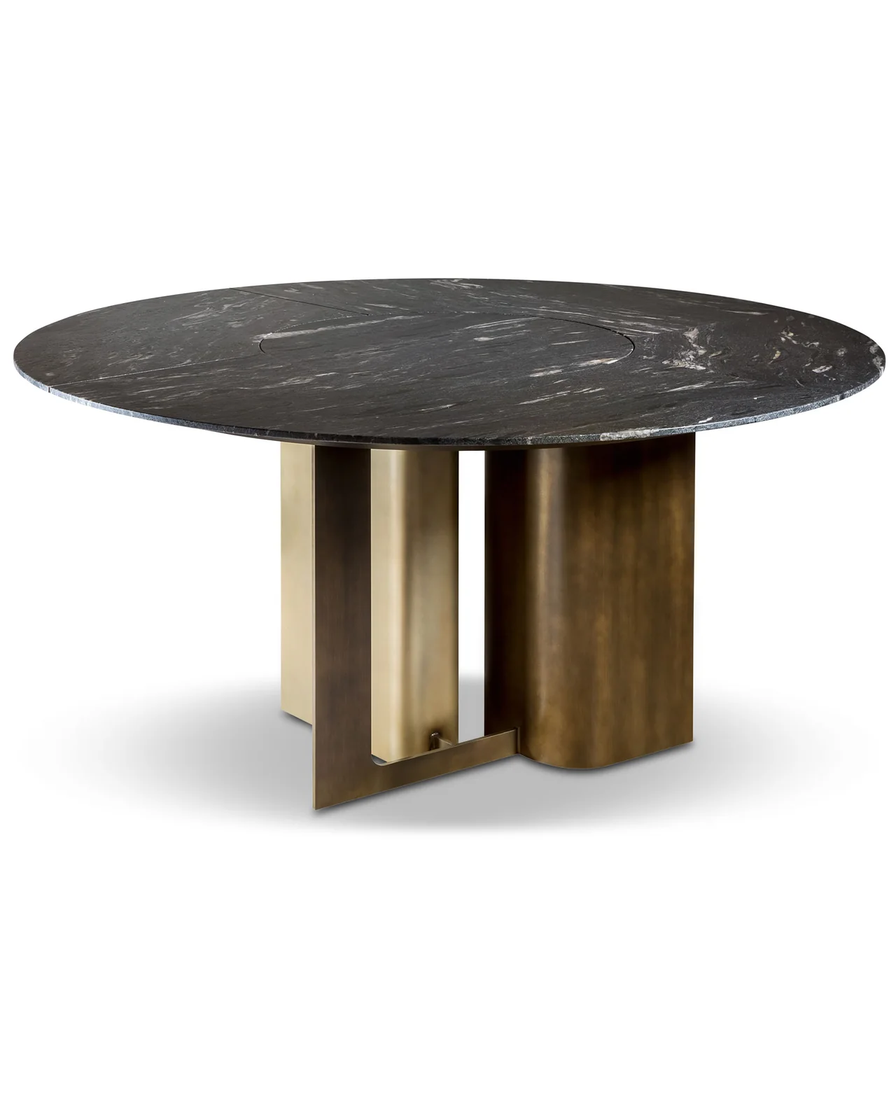 Mirage Round dining table by Cantori, studio view, photo 8 of 8