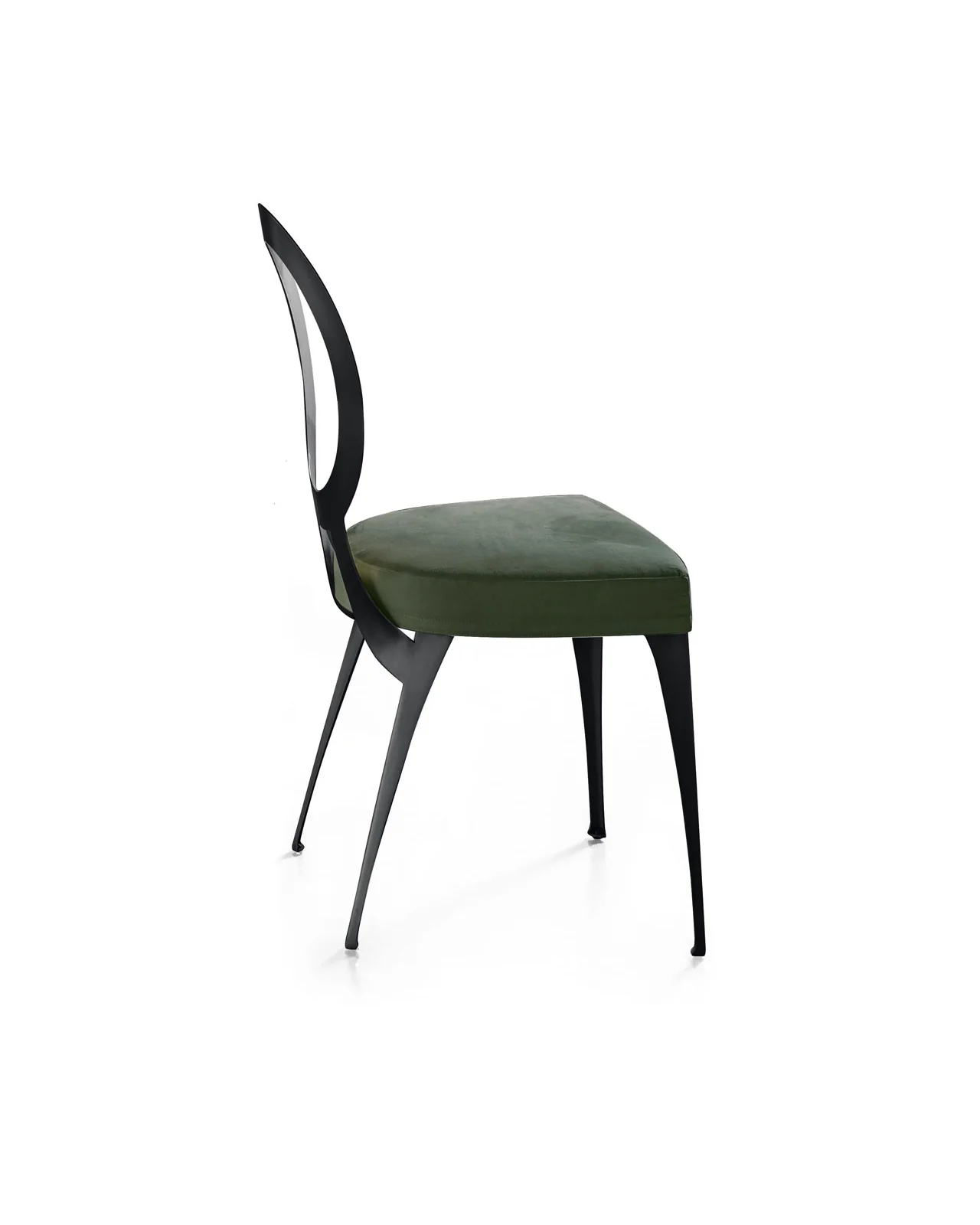 Miss Uncovered Backrest dining chair by Cantori, studio view, photo 1 of 12