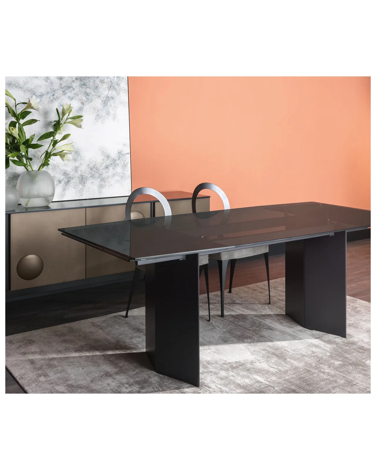 Miss Uncovered Backrest dining chair by Cantori, in an interior setting, photo 2 of 12
