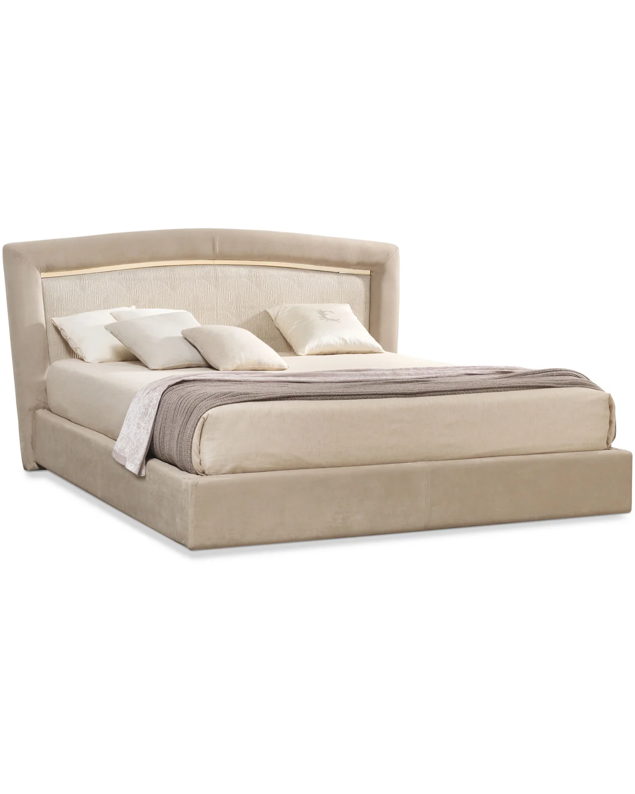 Portofino bed by Cantori, studio view, photo 1 of 3, Nobili Design catalog