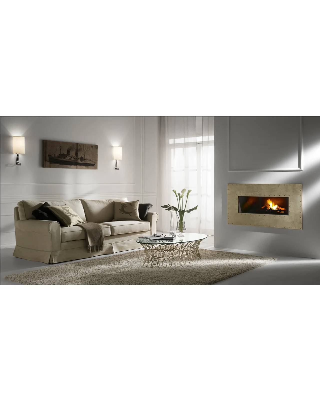 Rivoli sofa bed by Cantori, in an interior setting, photo 2 of 2