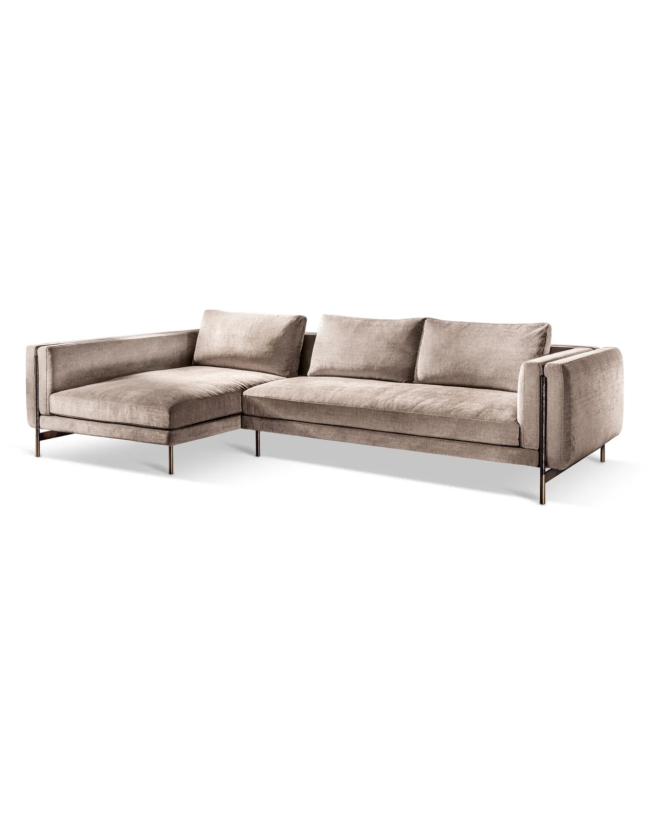 Shanghai Angular sofa by Cantori, studio view, photo 6 of 6, Nobili Design catalog
