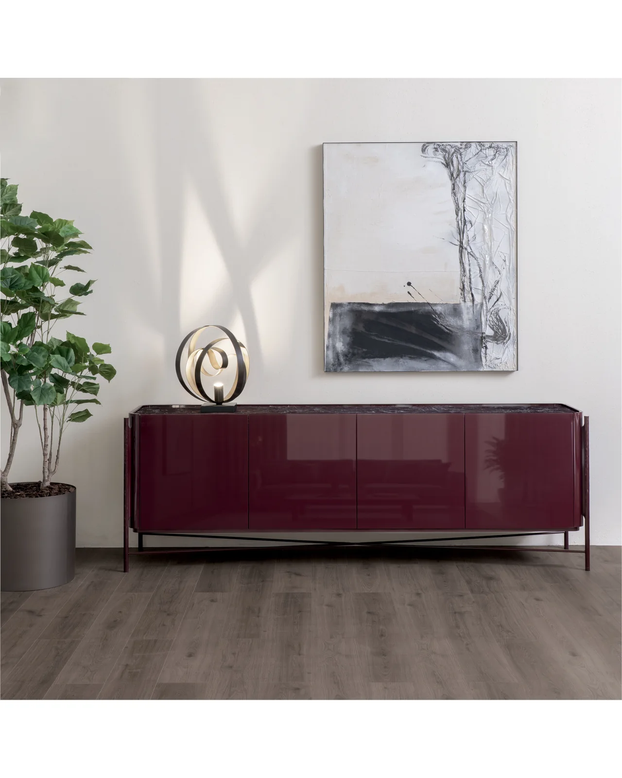 Shanghai sideboard by Cantori, in an interior setting, photo 2 of 8