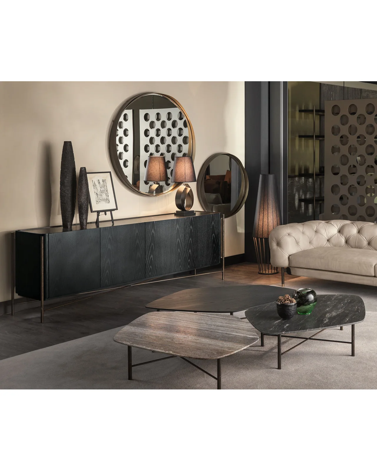 Shanghai sideboard by Cantori, in an interior setting, photo 5 of 8