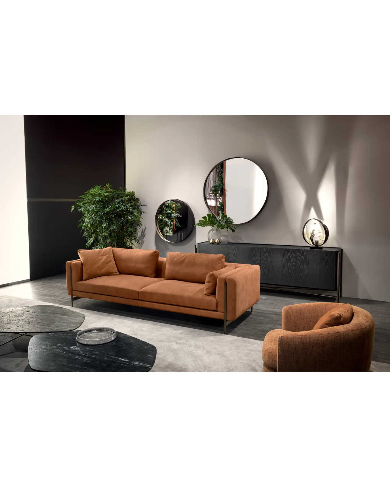 Shanghai sofa by Cantori, in an interior setting, photo 2 of 6
