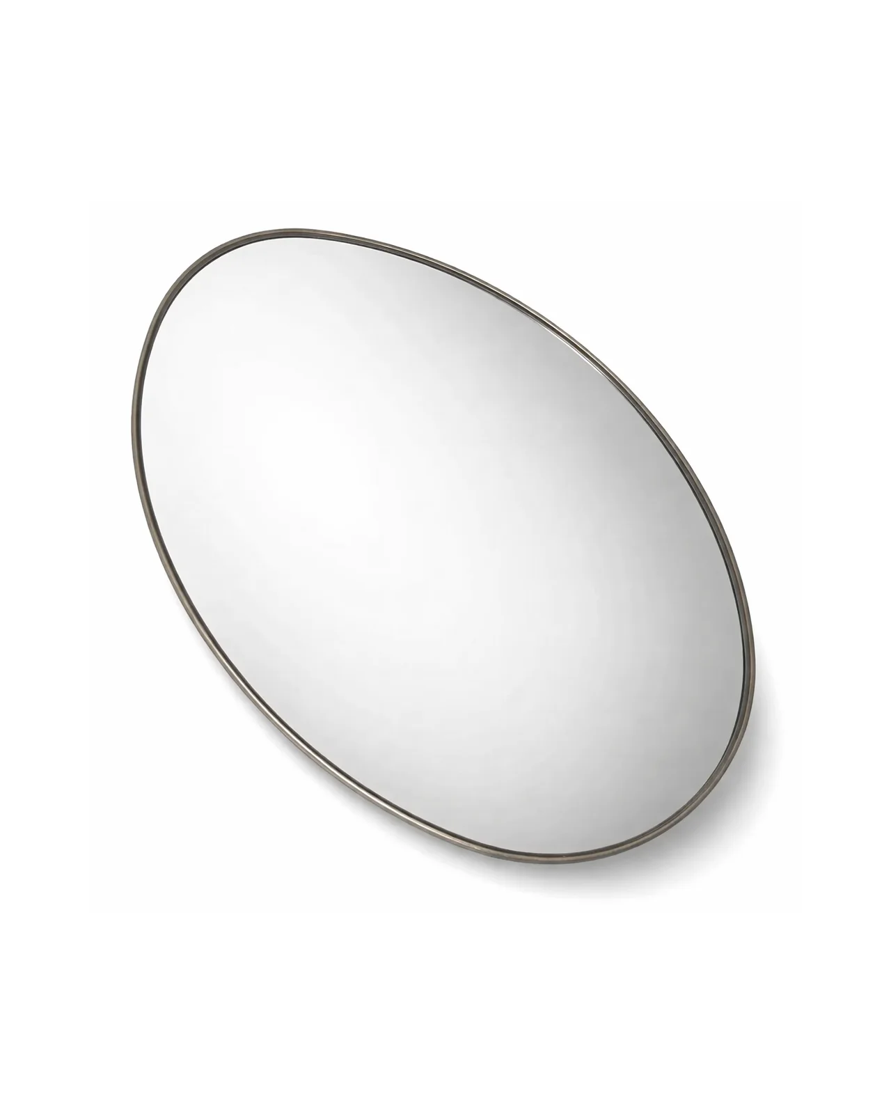 Stone Mirror by Cantori, studio view, photo 1 of 6