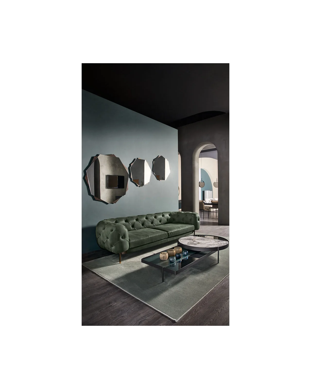 Valley coffee tables by Cantori, in an interior setting, photo 2 of 8