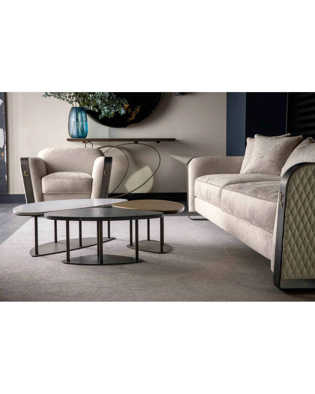Voyage armchair by Cantori, in an interior setting, photo 5 of 6