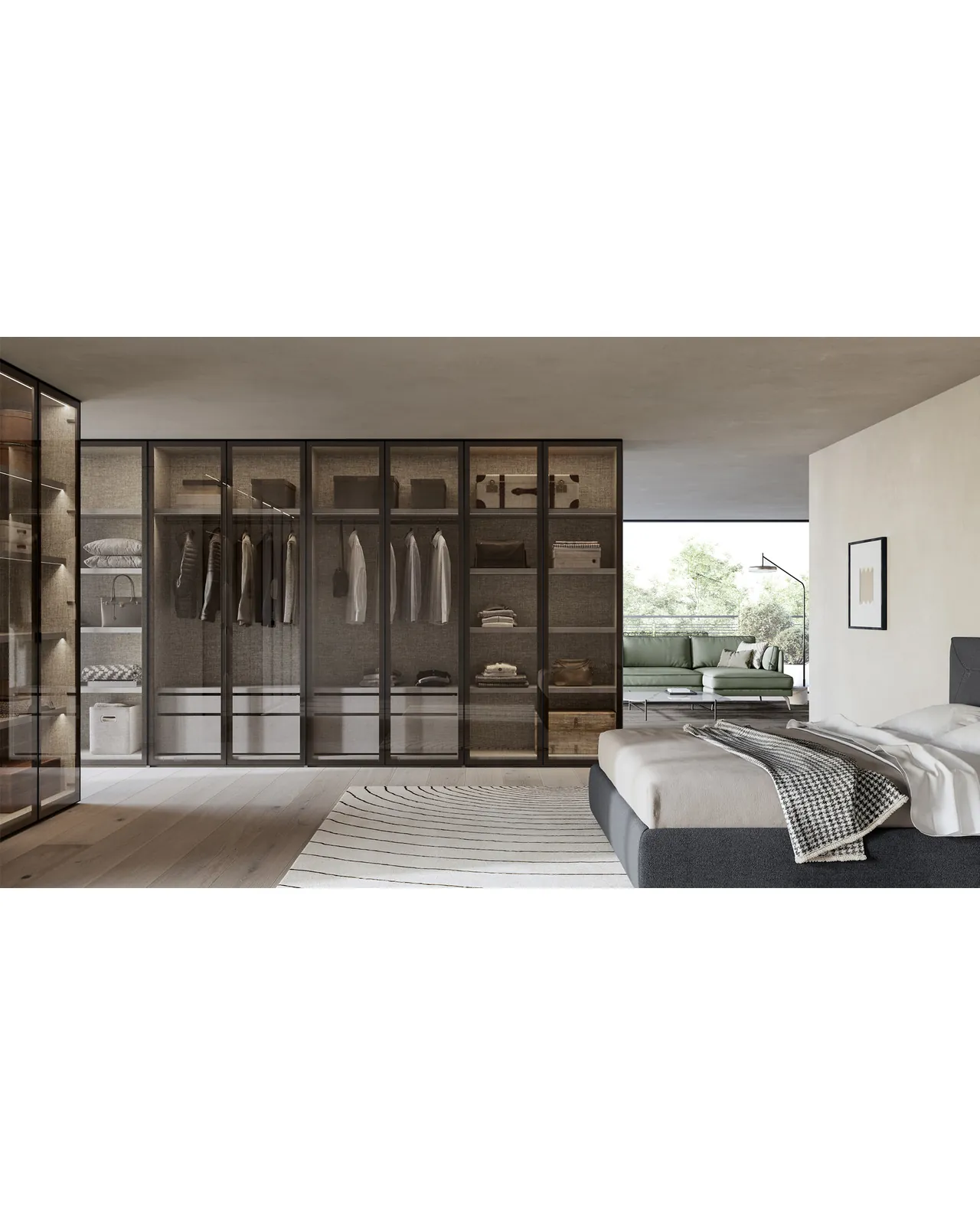 Casio wardrobe by Dall'Agnese, in an interior setting, photo 2 of 5, Nobili Design catalog