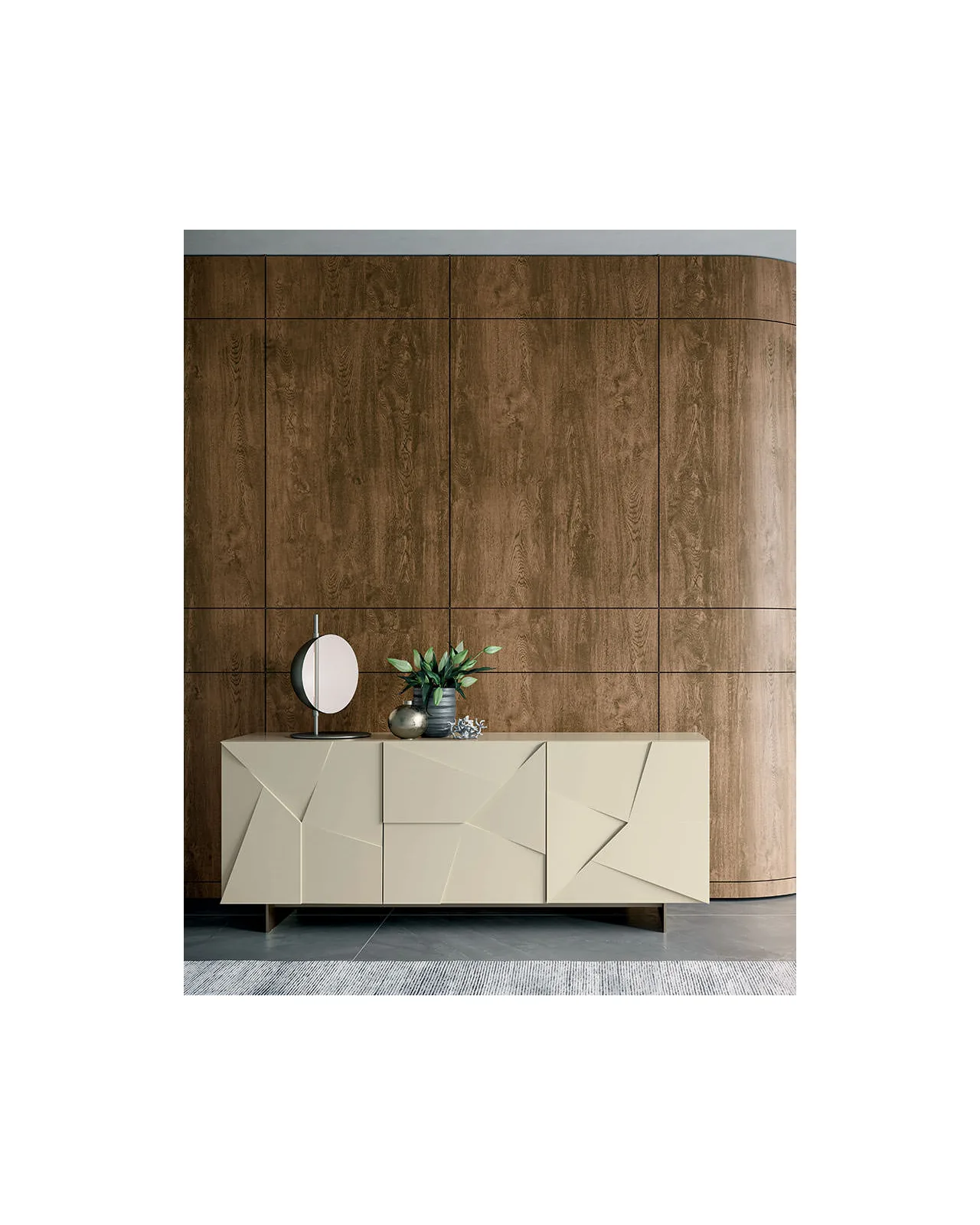 Concrete sideboard by Dall'Agnese, in an interior setting, photo 7 of 9