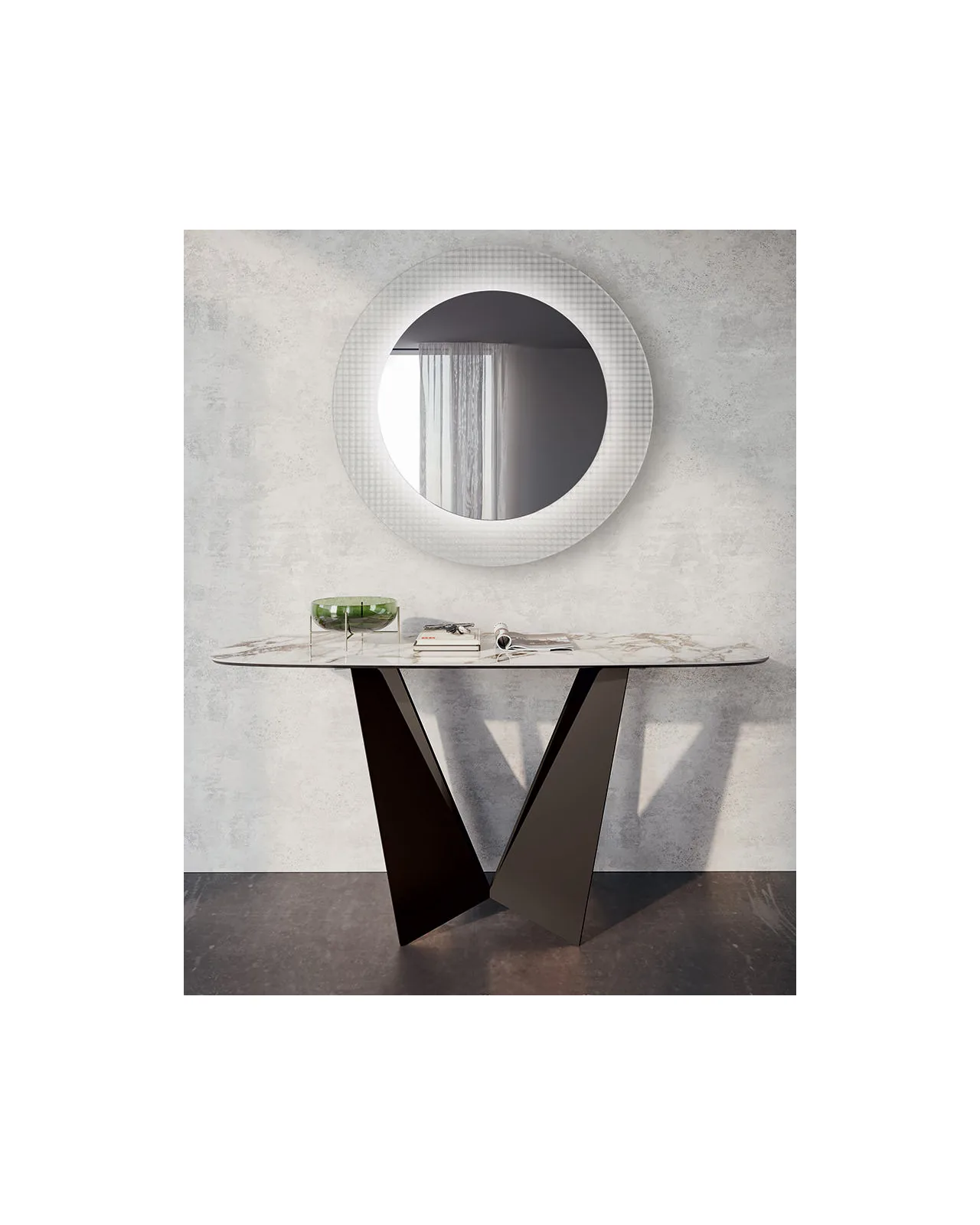 Eiffel console by Dall'Agnese, in an interior setting, photo 4 of 4, Nobili Design catalog