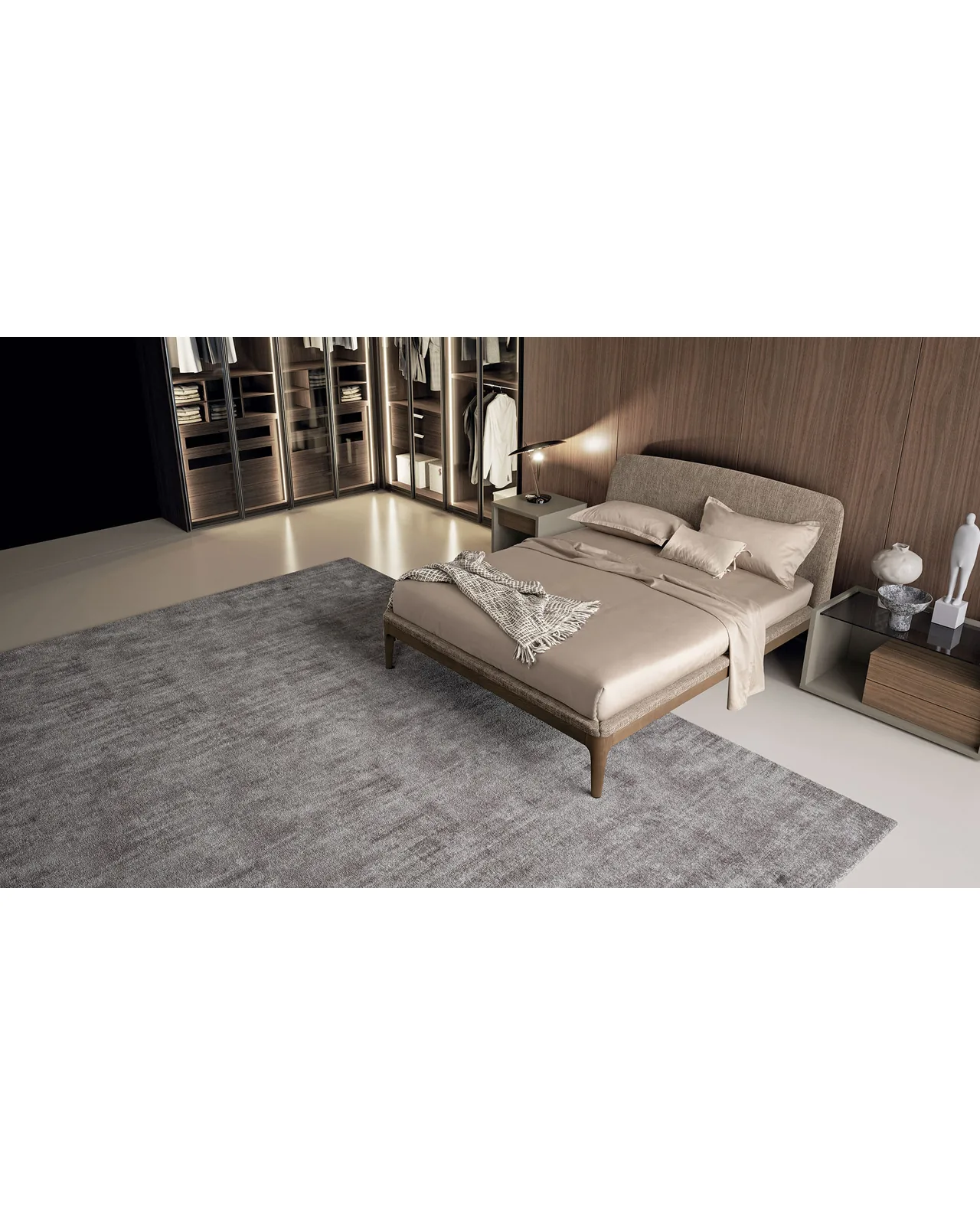 Elegance bed by Dall'Agnese, in an interior setting, photo 3 of 5, Nobili Design catalog