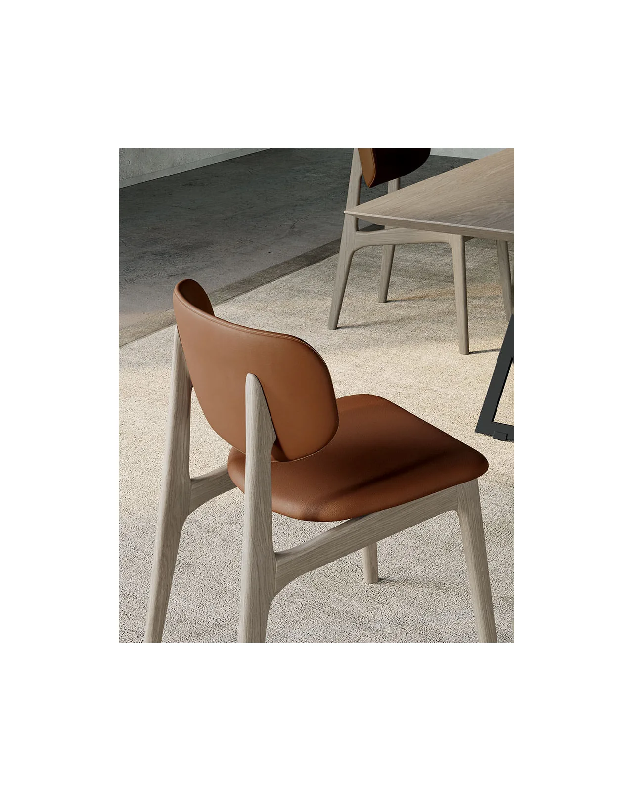 Float dining chair by Dall'Agnese, in an interior setting, photo 4 of 4