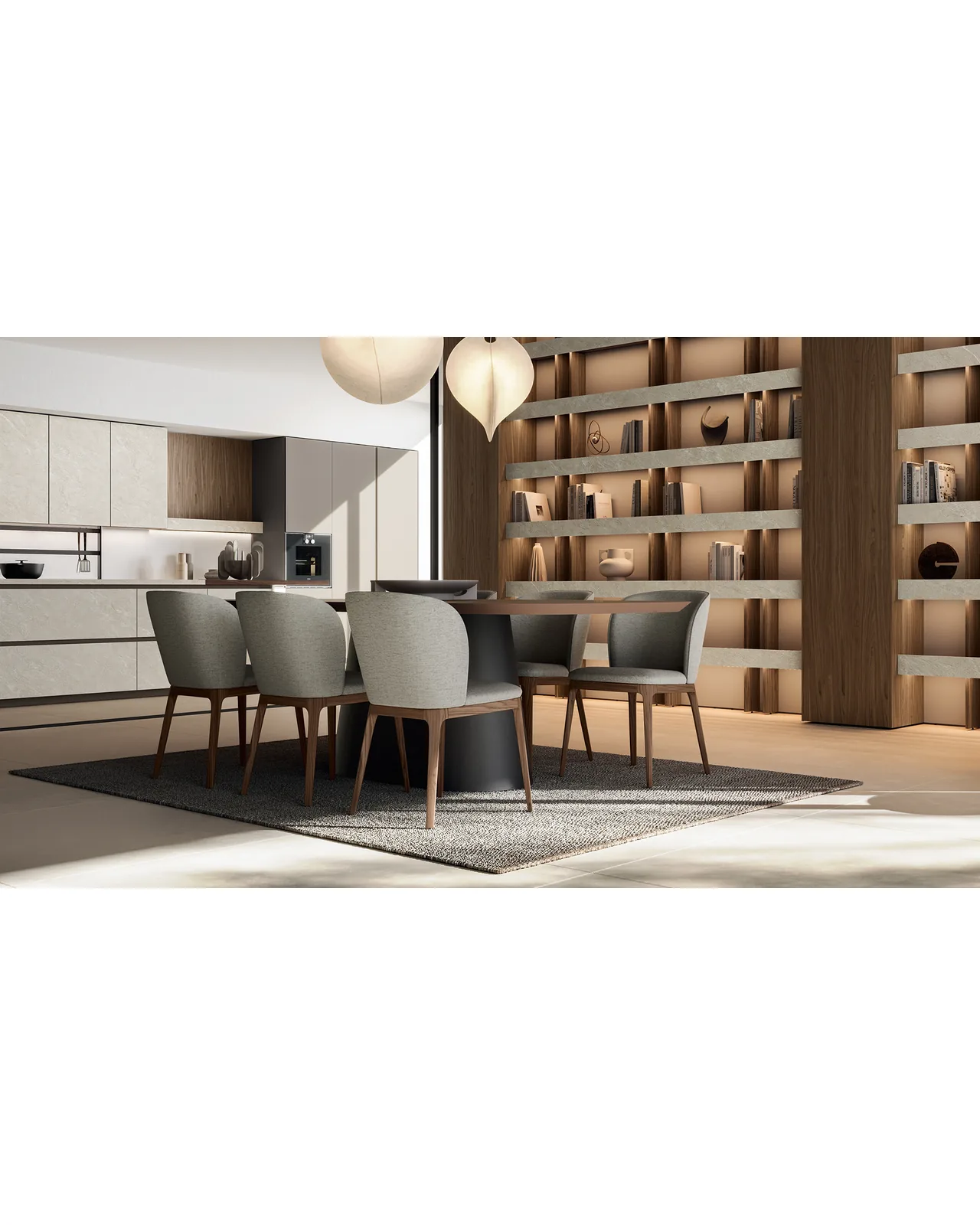 Gulp dining chair by Dall'Agnese, in an interior setting, photo 2 of 7