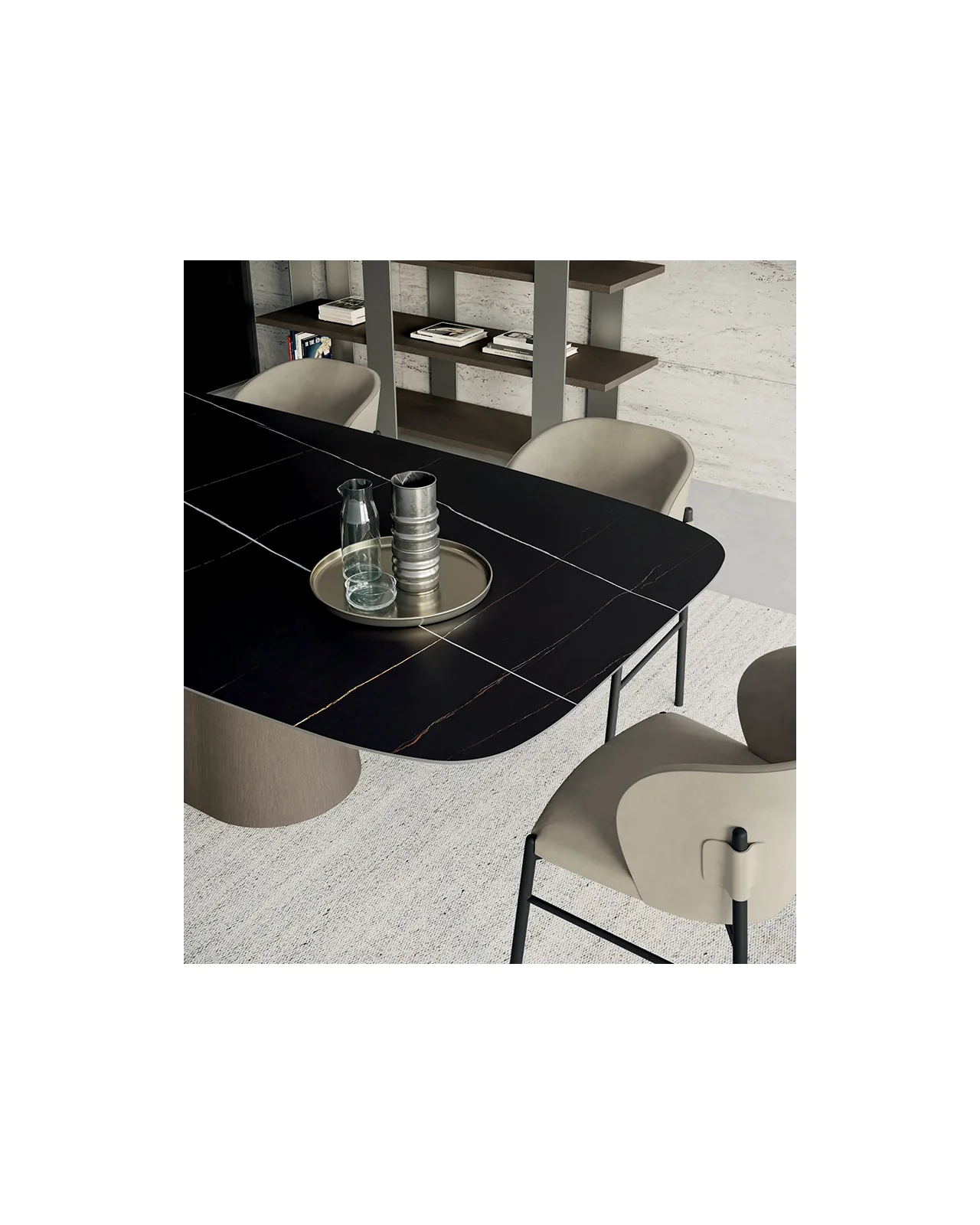 Koniko dining table by Dall'Agnese, in an interior setting, photo 4 of 6