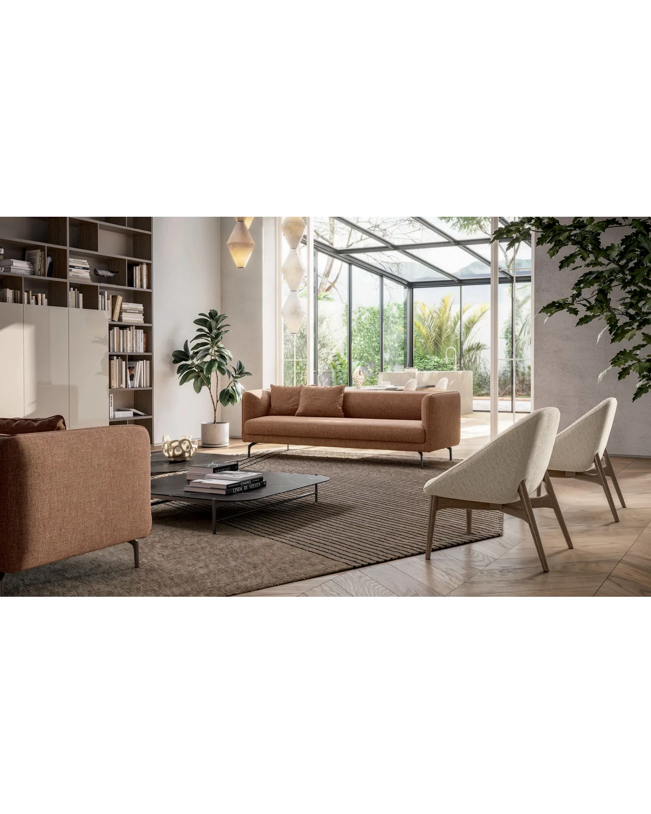 Panama sofa by Dall'Agnese, in an interior setting, photo 1 of 3, Nobili Design catalog