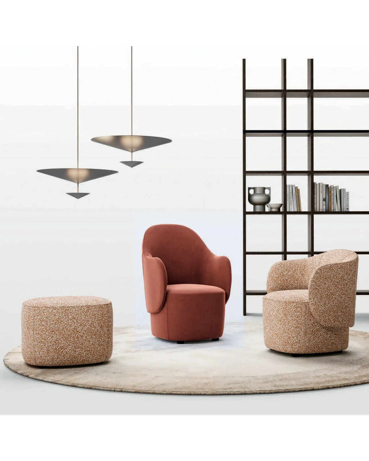 Planka armchair by Dall'Agnese, studio view, photo 1 of 3, Nobili Design catalog