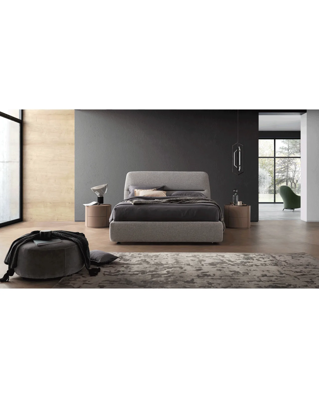 Ronda nightstand by Dall'Agnese, in an interior setting, photo 4 of 4