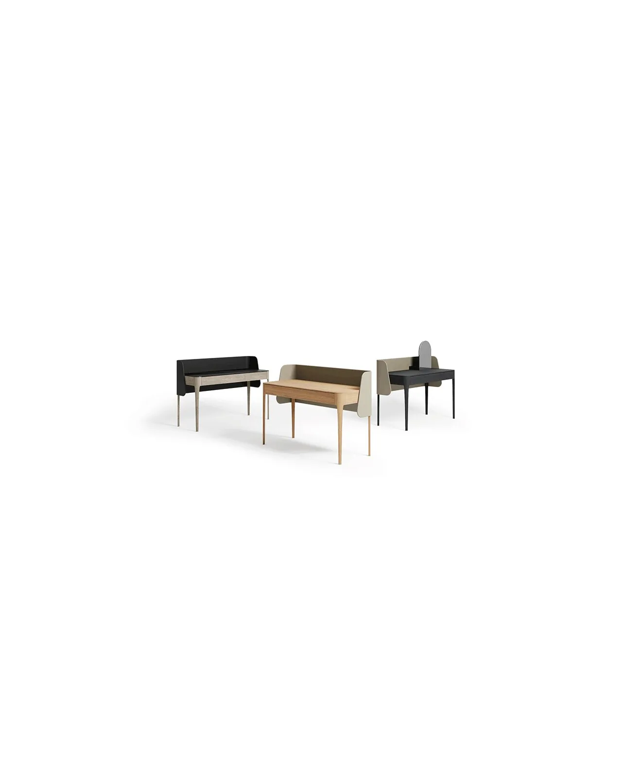 Settanta desk by Dall'Agnese, studio view, photo 1 of 3, Nobili Design catalog