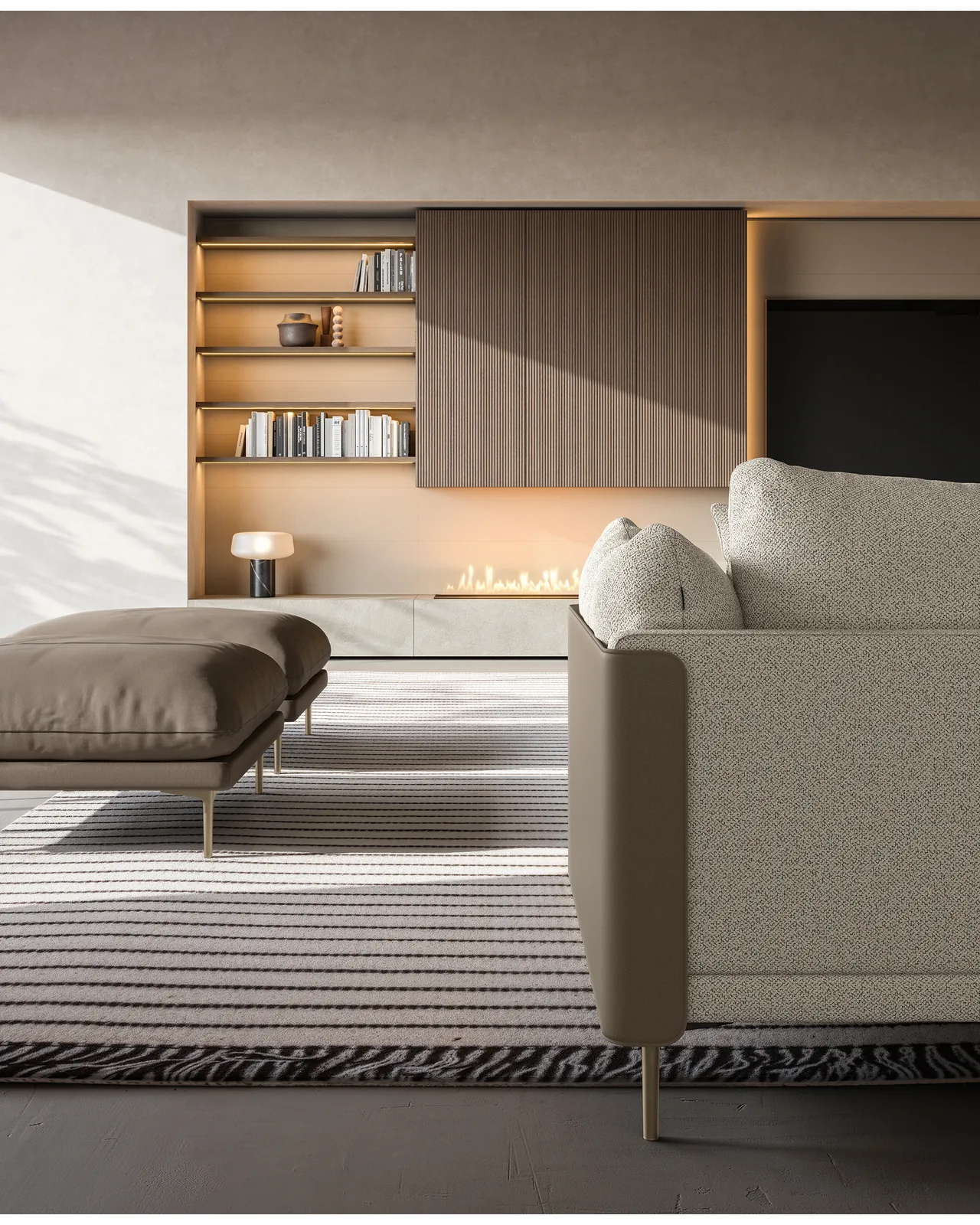 Settanta sofa by Dall'Agnese, in an interior setting, photo 2 of 5, Nobili Design catalog