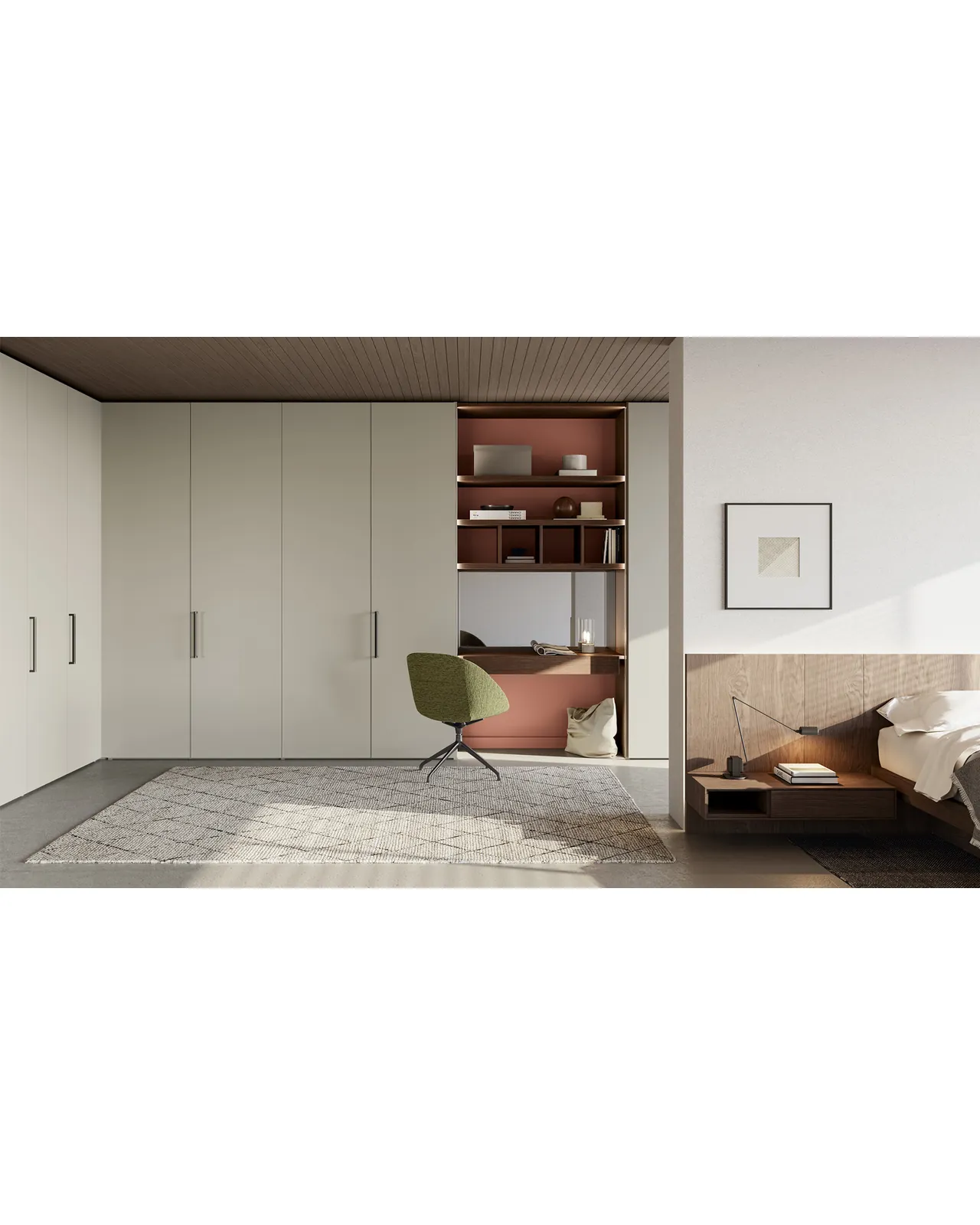 Simply wardrobe by Dall'Agnese, in an interior setting, photo 2 of 6, Nobili Design catalog
