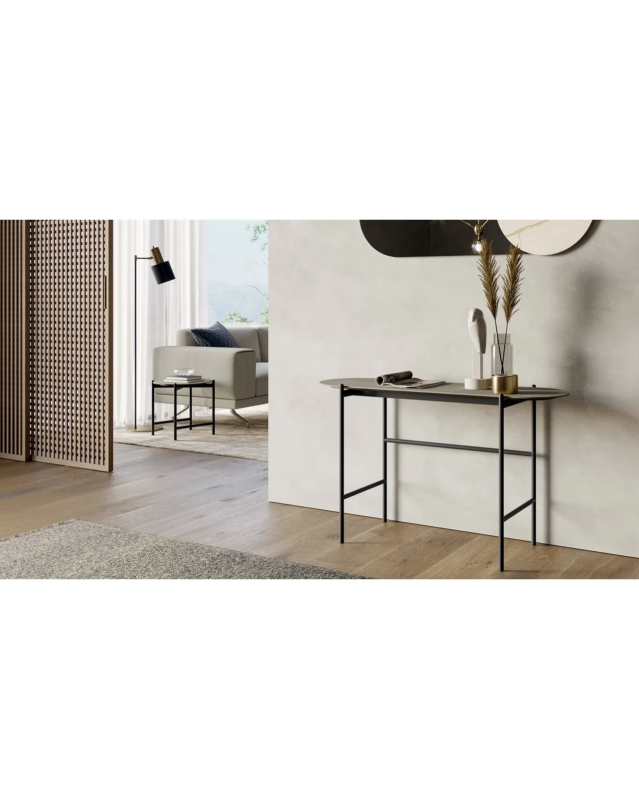 Supernova console by Dall'Agnese, in an interior setting, photo 2 of 4
