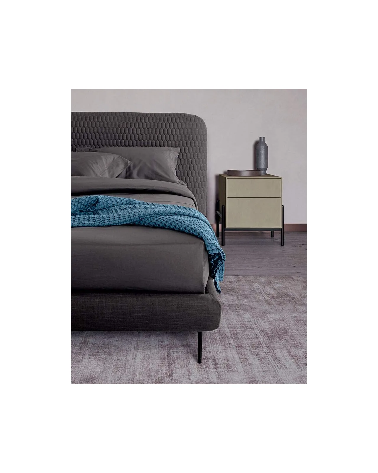 Supernova nightstand by Dall'Agnese, in an interior setting, photo 2 of 4