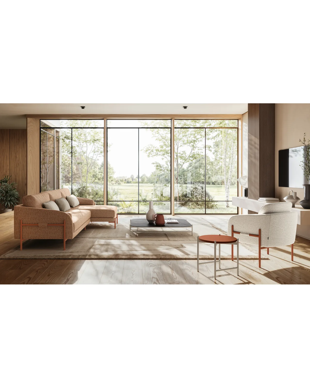 Supernova sofa by Dall'Agnese, in an interior setting, photo 2 of 5, Nobili Design catalog