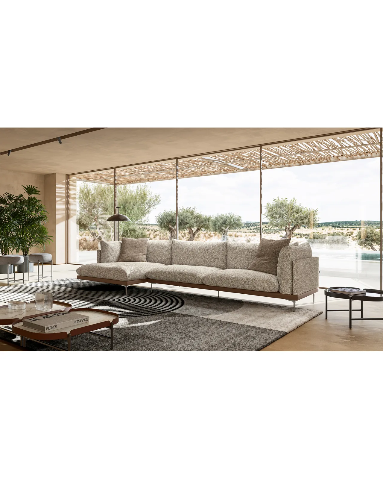Swing sofa by Dall'Agnese, in an interior setting, photo 1 of 3, Nobili Design catalog