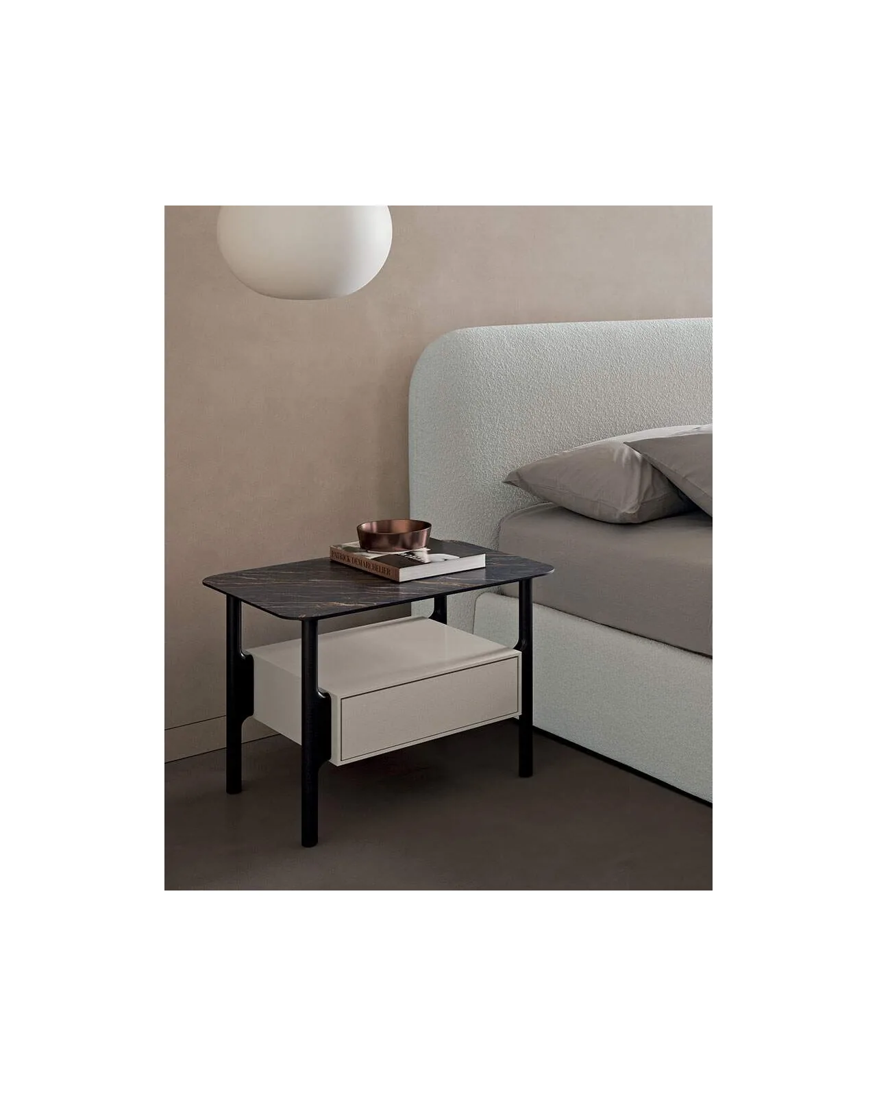 Tepu nightstand by Dall'Agnese, in an interior setting, photo 2 of 3