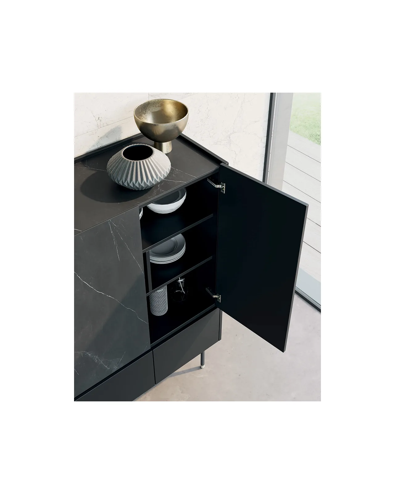 Wrap sideboard by Dall'Agnese, in an interior setting, photo 10 of 10