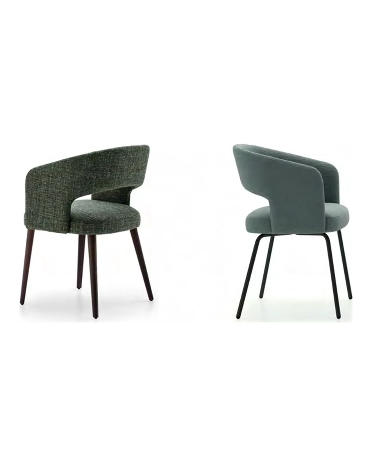 Chaise de repas 356 par Ditre Italia, vue studio, photo 2 sur 2, Nobili Design