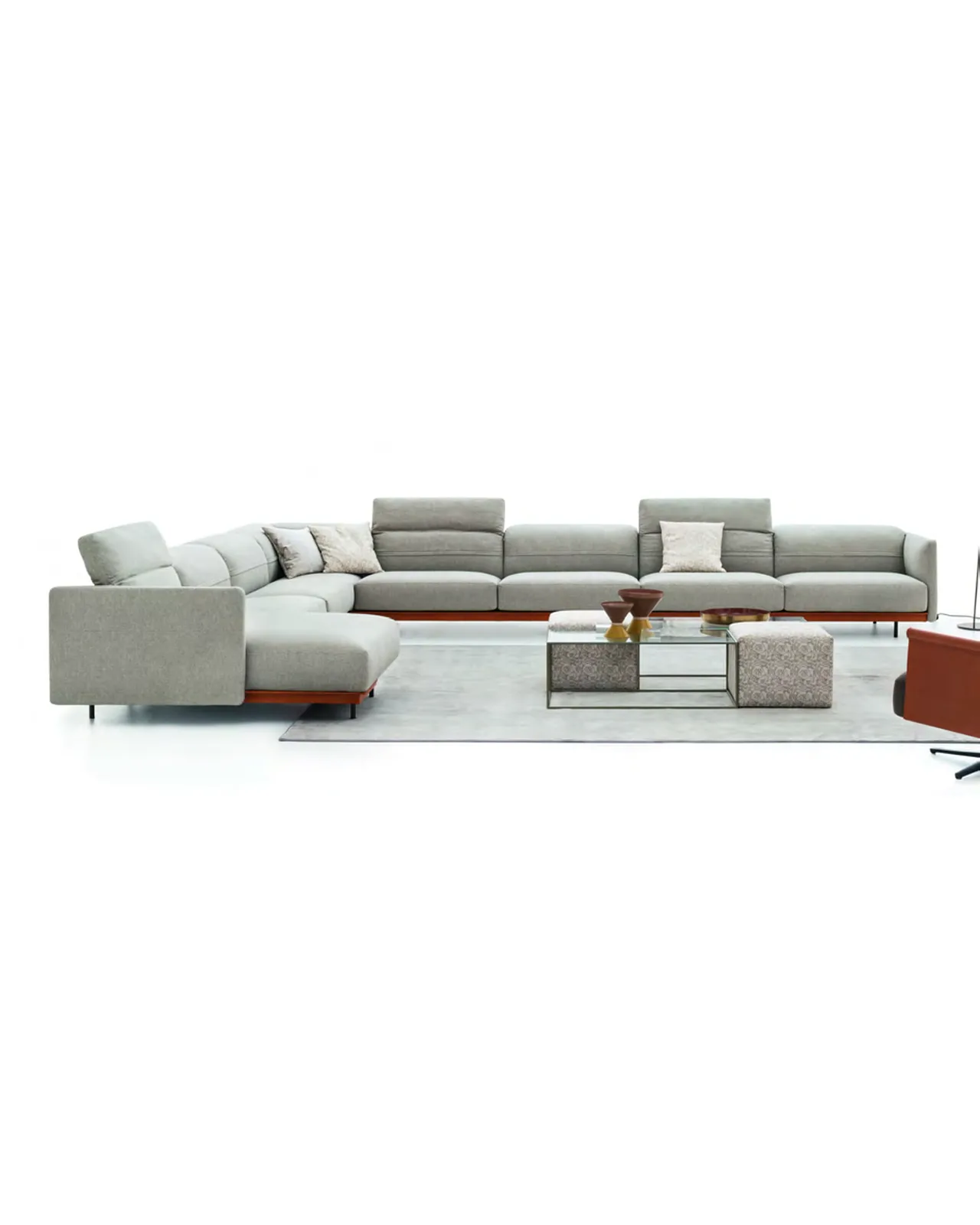 Arlott High sofa by Ditre Italia, in an interior setting, corner sofa, photo 3 of 4