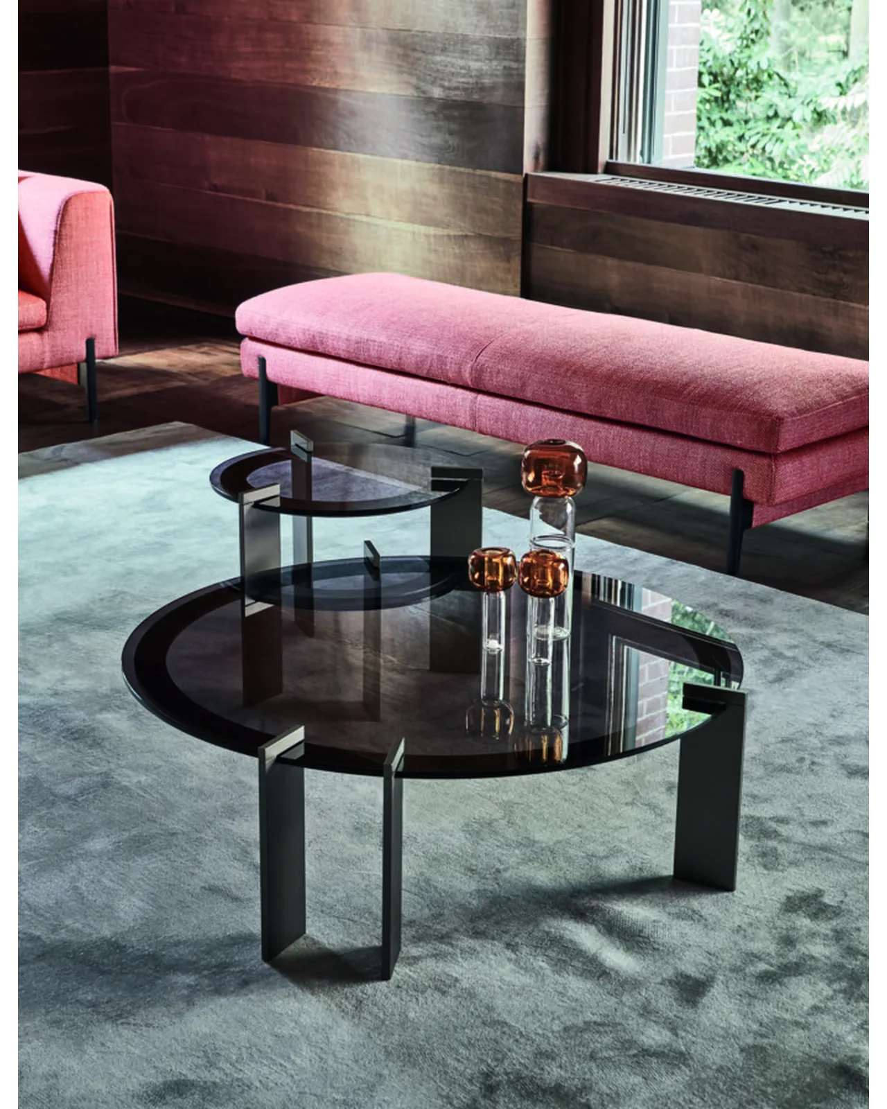 Table basse Aulos par Ditre Italia dans un salon, photo 1 sur 3
