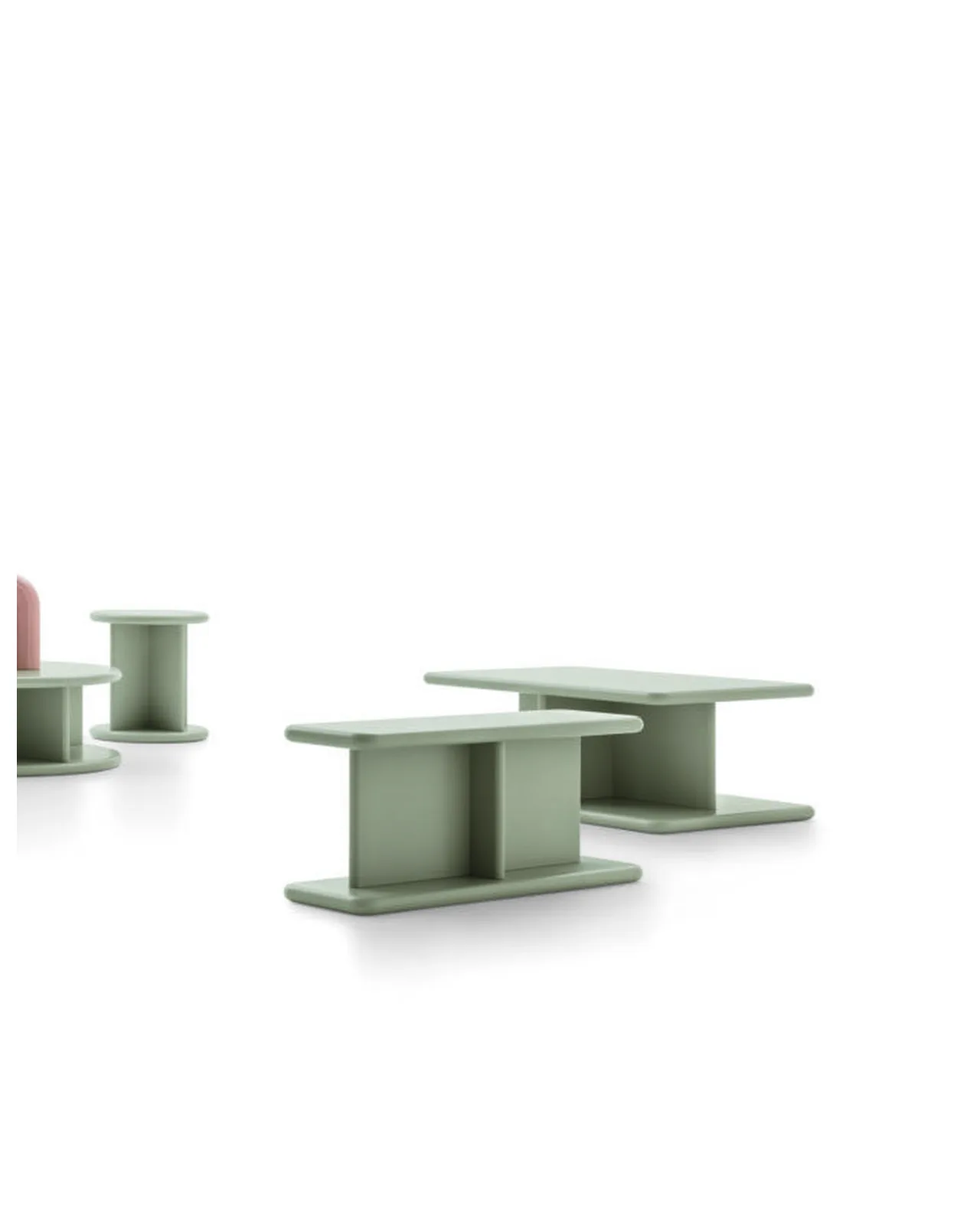 Table basse Avalon par Ditre Italia à côté d'un canapé, photo 5 sur 5