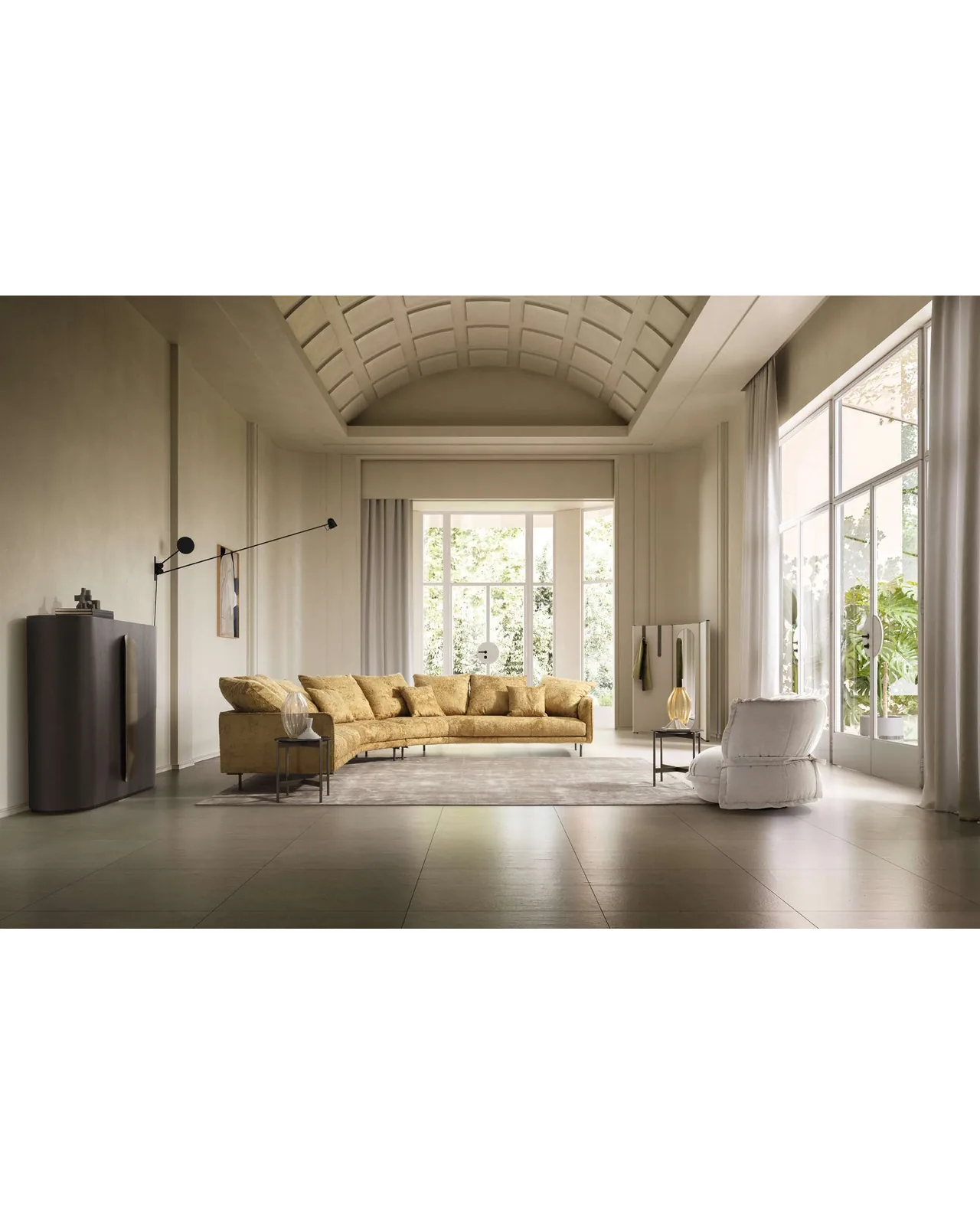 Avenue sofa by Ditre Italia, in a contemporary living room, corner sofa, photo 2 of 6