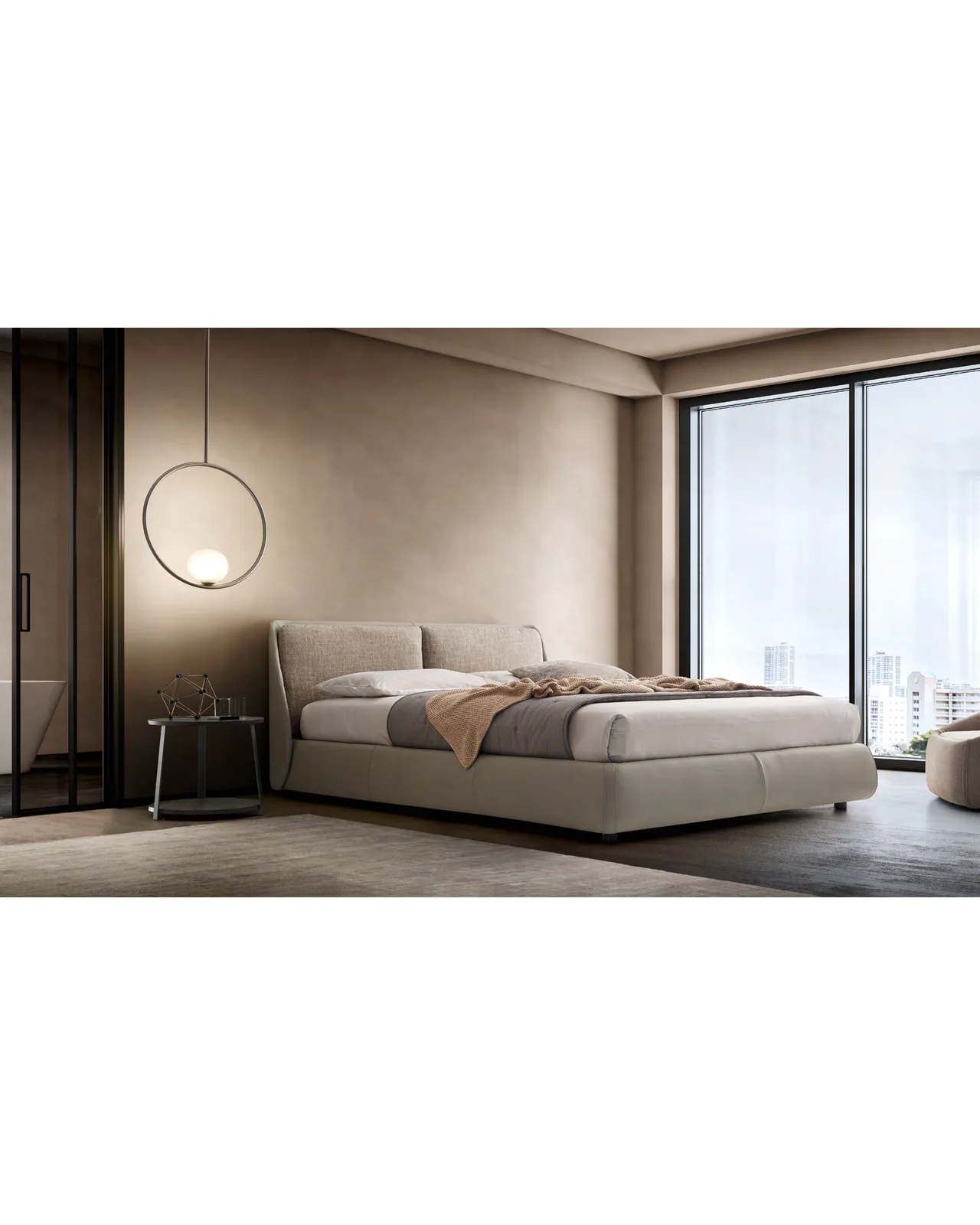 Lit Bend par Ditre Italia, dans une chambre, photo 1 sur 3, Nobili Design