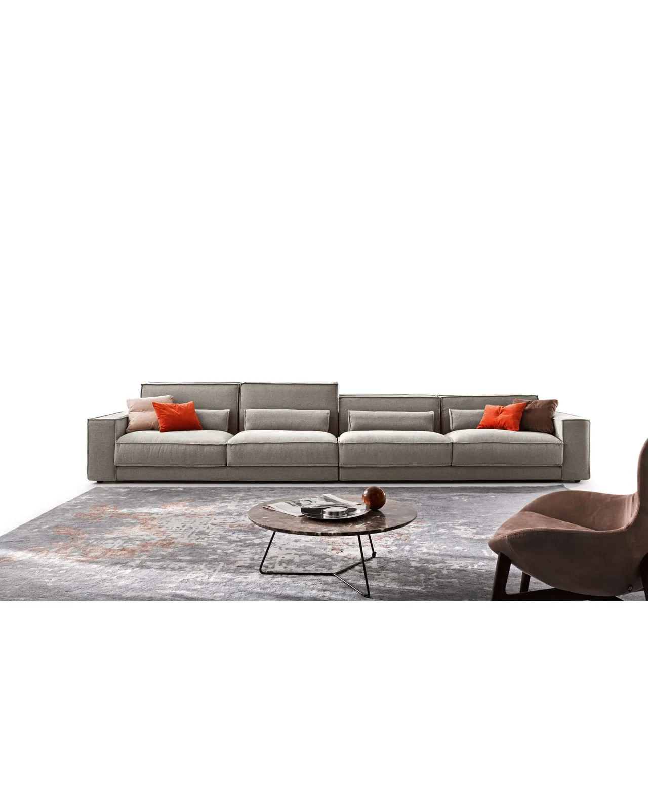 Bublé sofa by Ditre Italia, in a living room, corner sofa, photo 1 of 3
