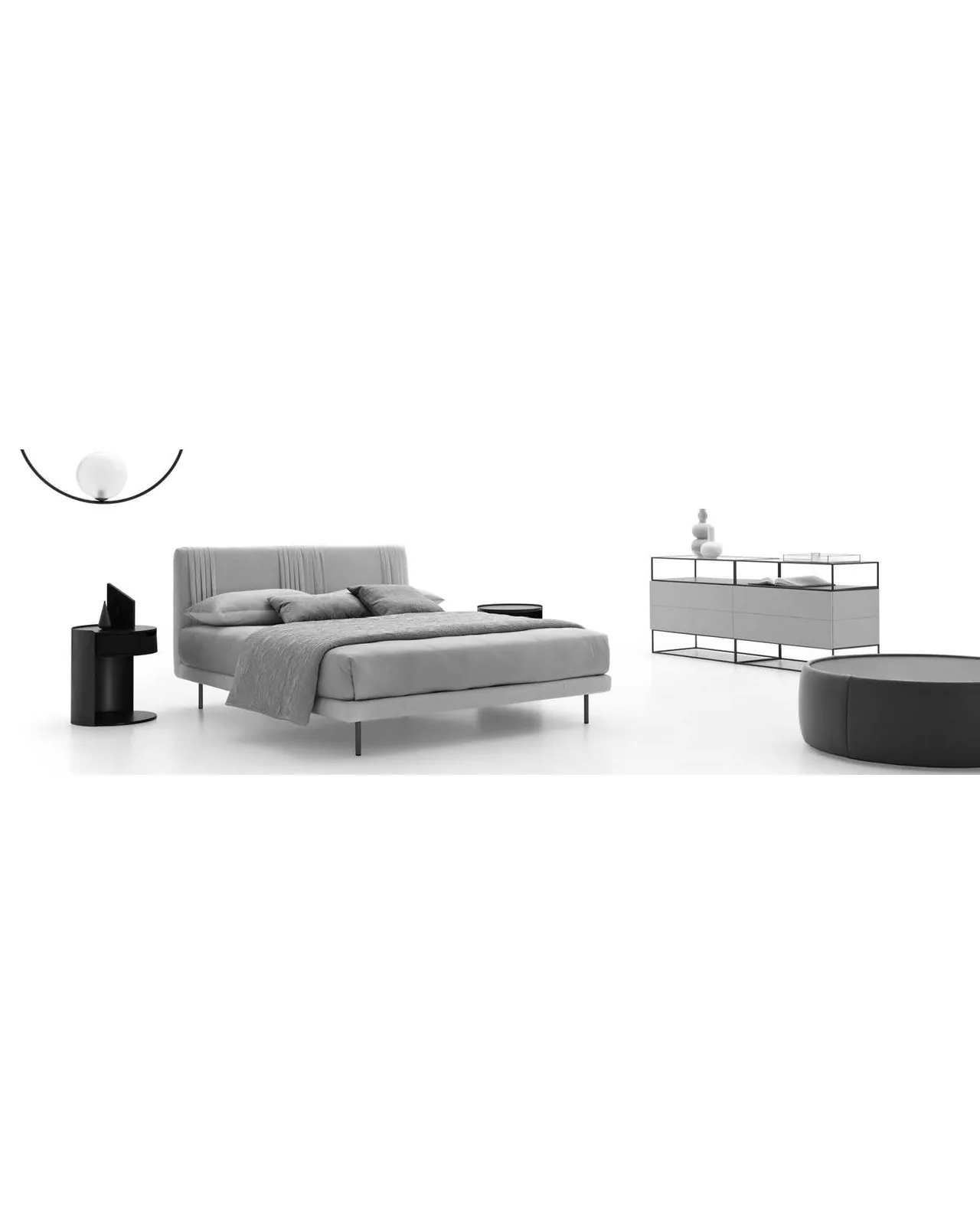 Lit Chloè Luxury par Ditre Italia, dans une chambre contemporaine, photo 2 sur 2