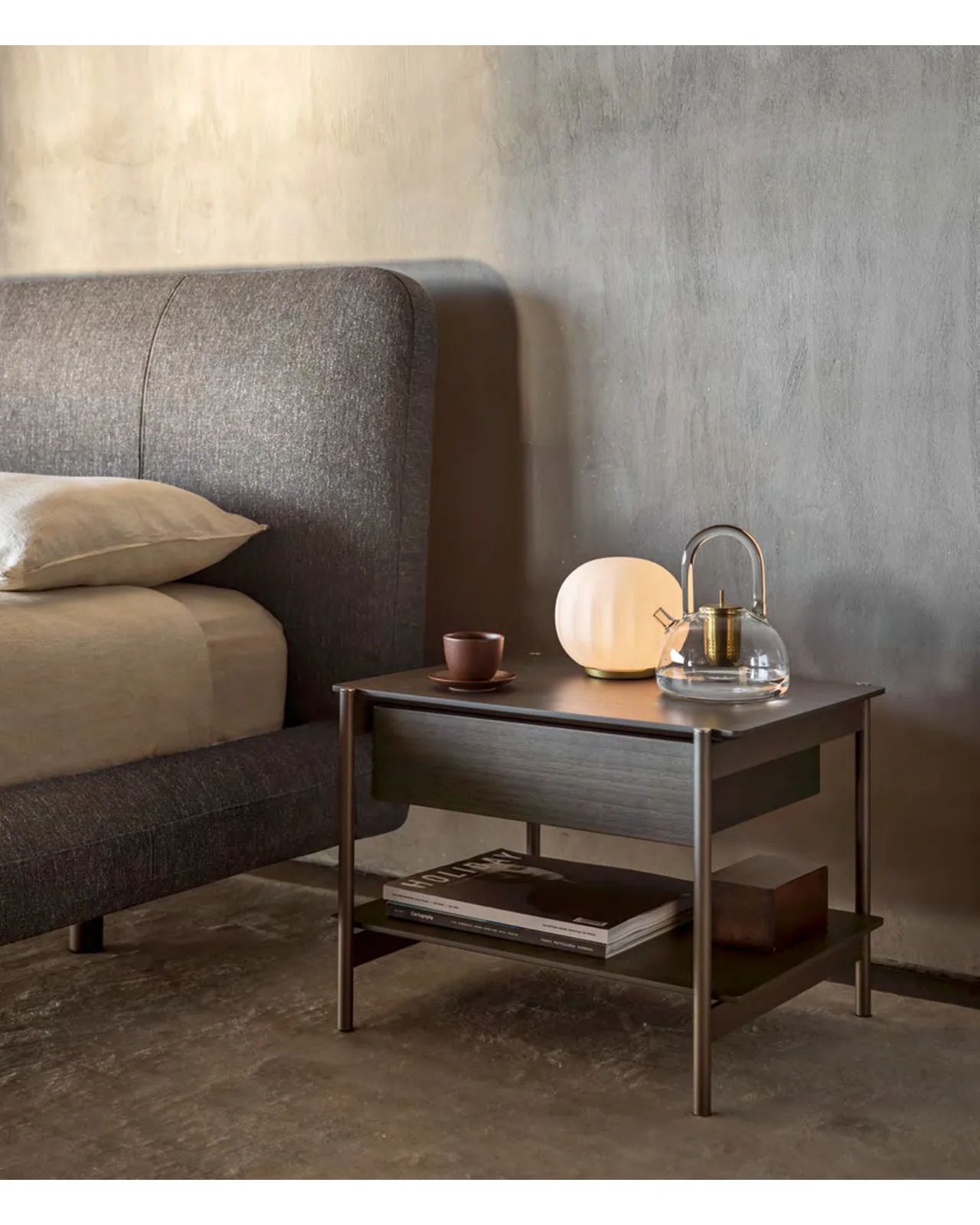 Table de chevet Erys par Ditre Italia, dans une chambre, photo 1 sur 2, Nobili Design