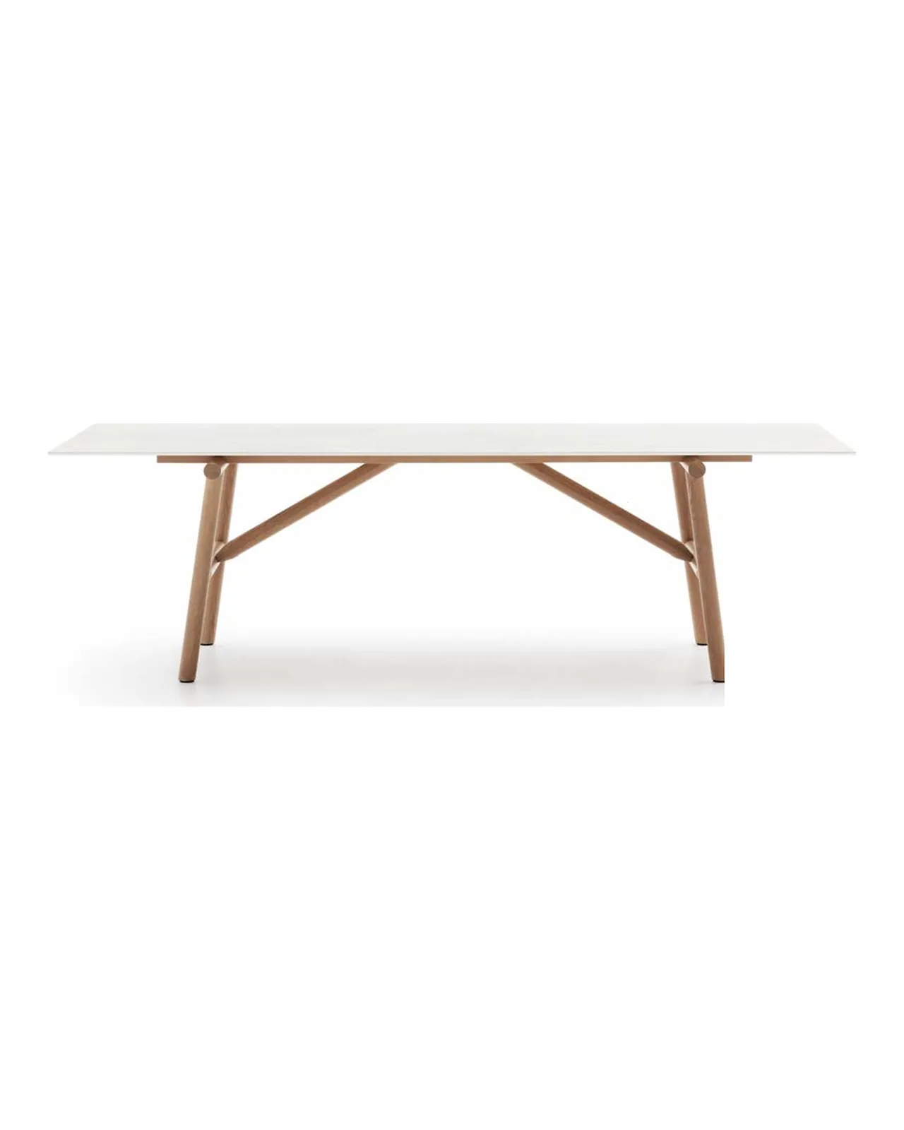 Table de repas d'extérieur Isamu par Ditre Italia, vue studio, photo 2 sur 5
