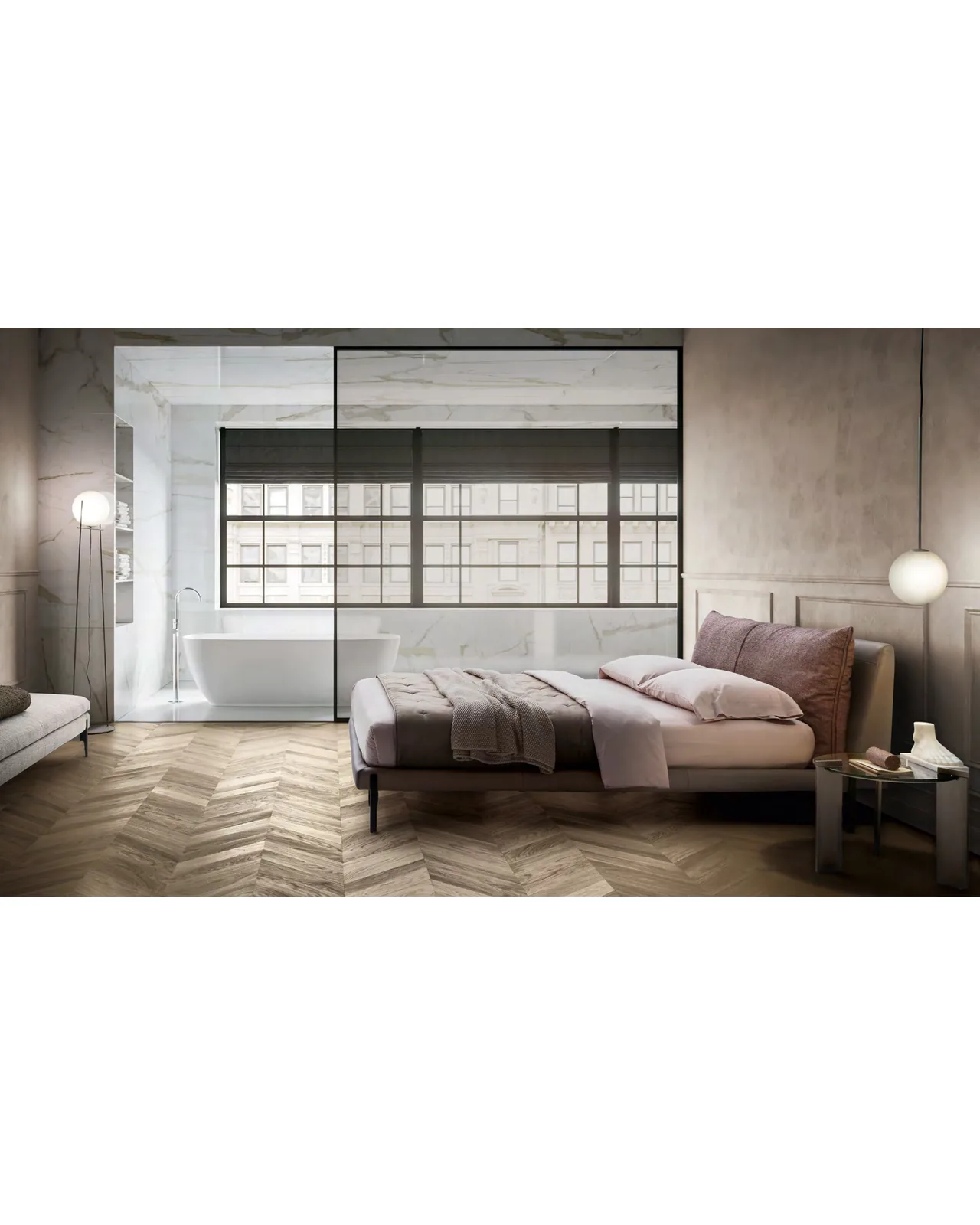 Lit Kim par Ditre Italia, dans une chambre, photo 1 sur 3, Nobili Design