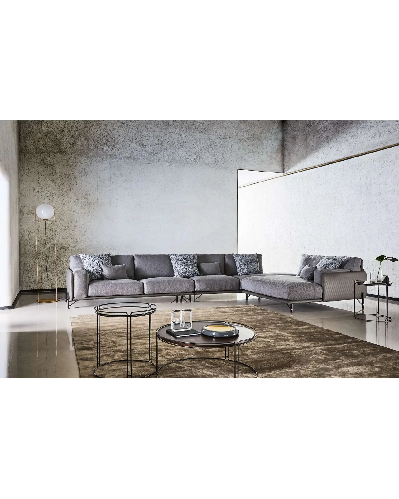 Kris sofa by Ditre Italia, in an interior setting, corner sofa, photo 3 of 8