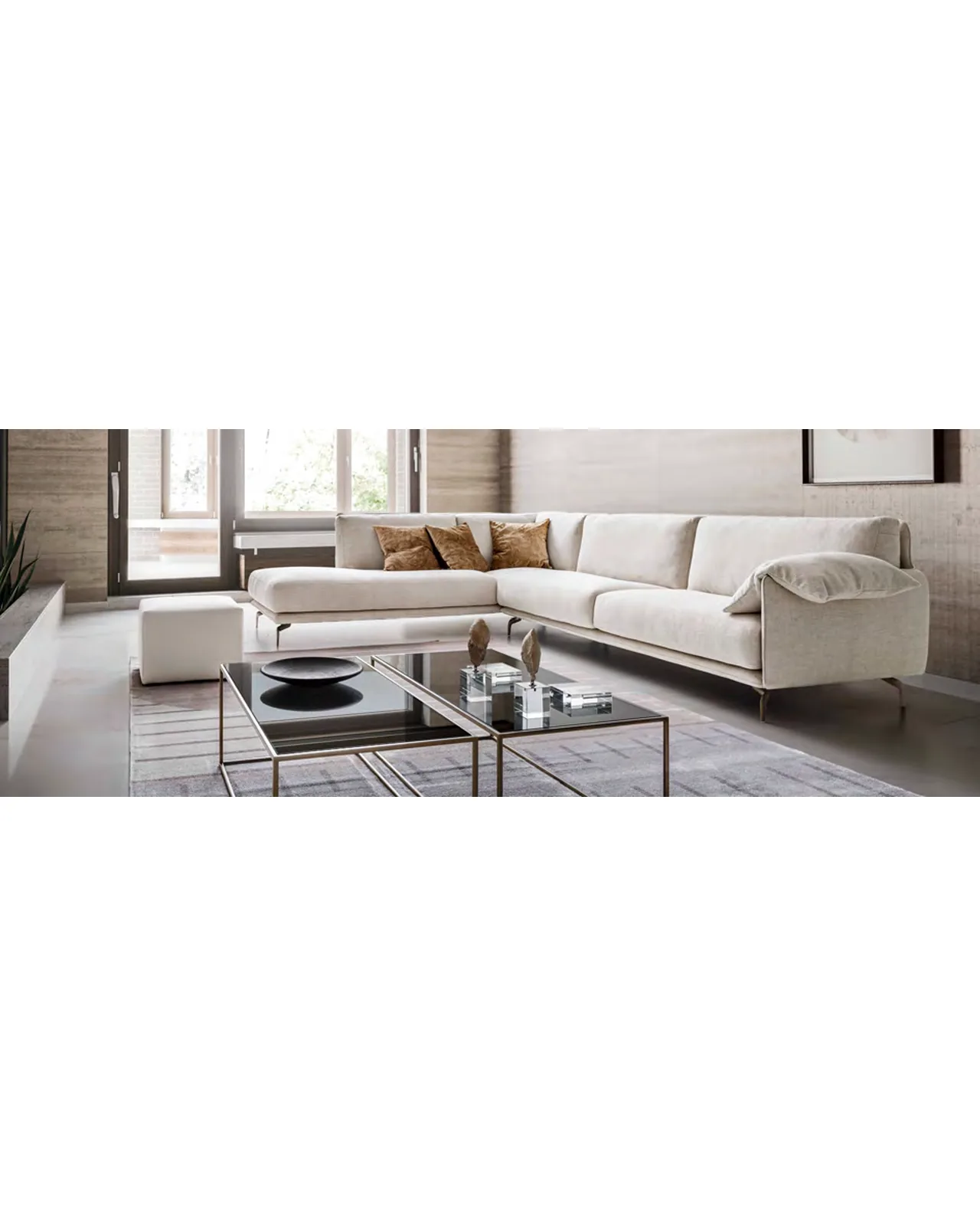 Krisby sofa by Ditre Italia, in a contemporary living room, modular sofa, photo 2 of 3