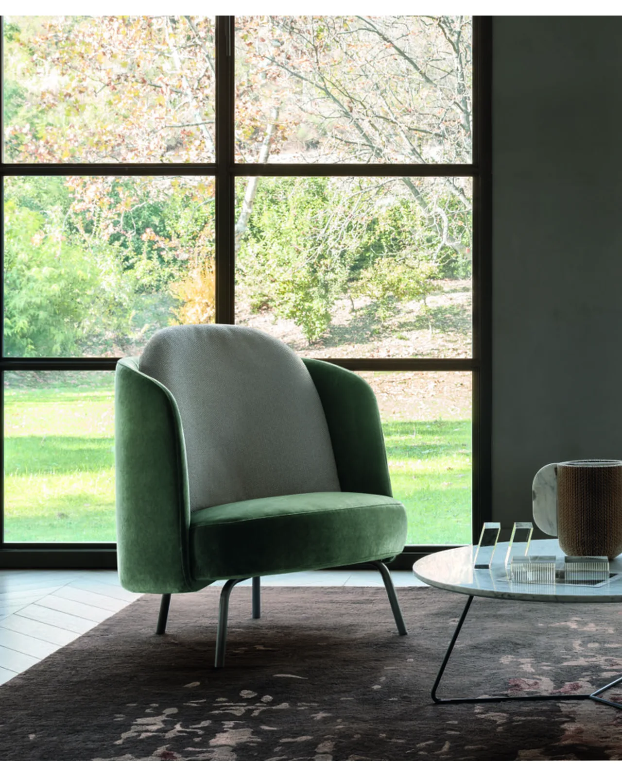 Lucia armchair by Ditre Italia, in a living room, photo 1 of 6