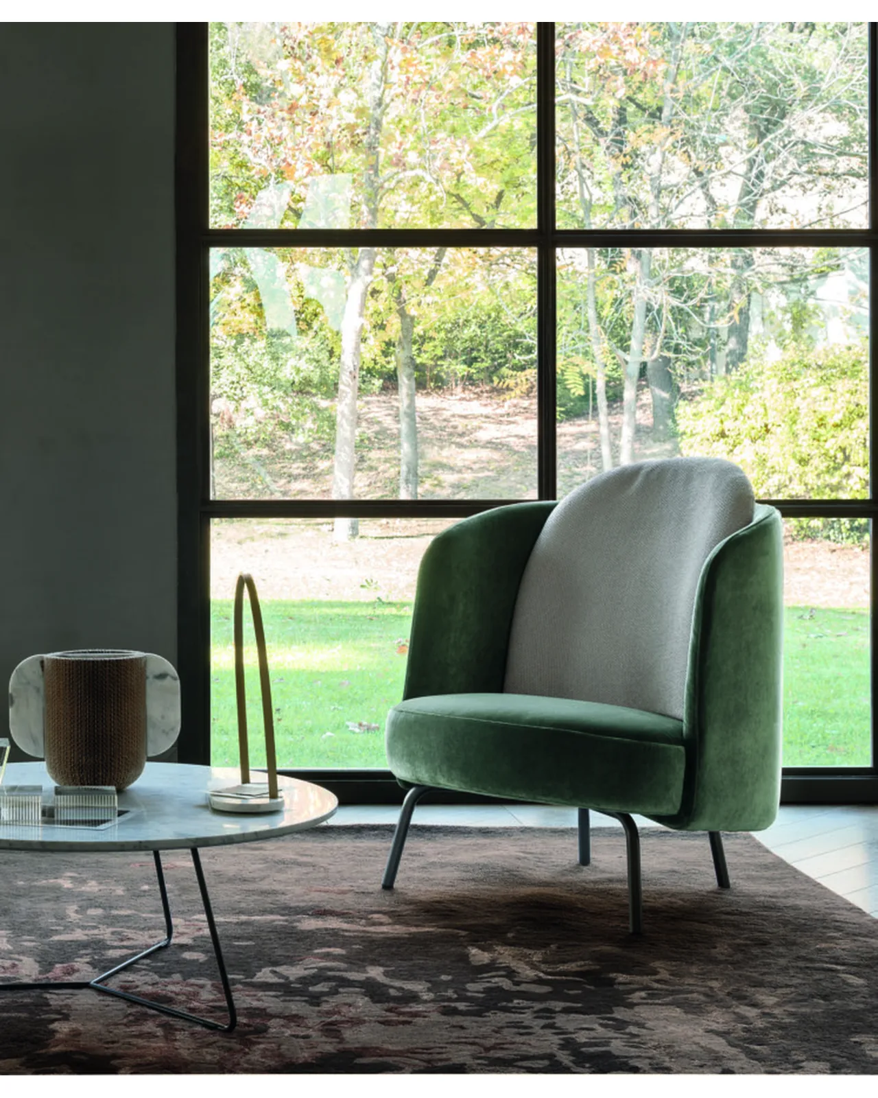 Lucia armchair by Ditre Italia, in a contemporary living room, photo 2 of 6