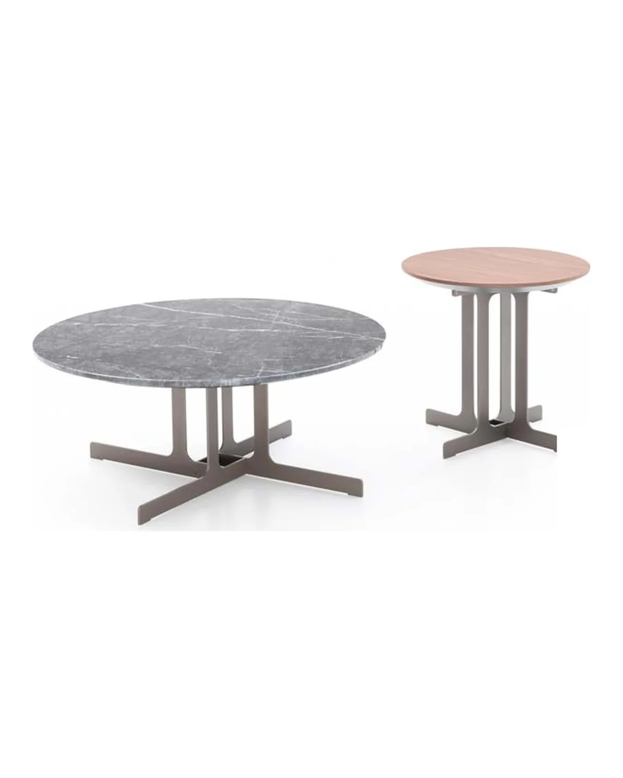 Table basse d'extérieur Nell par Ditre Italia, vue studio, photo 2 sur 3