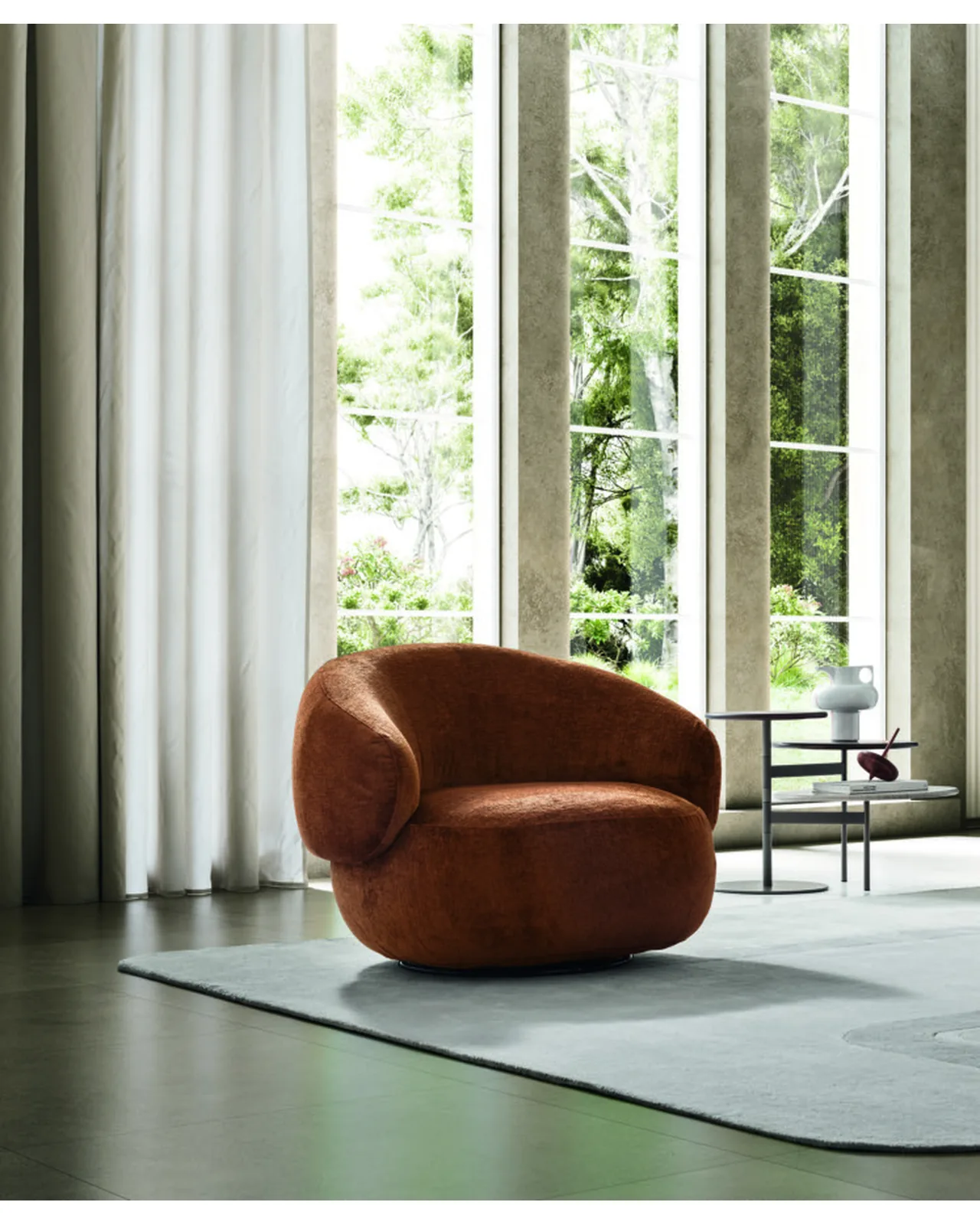 Pacific armchair by Ditre Italia, in a living room, photo 1 of 6