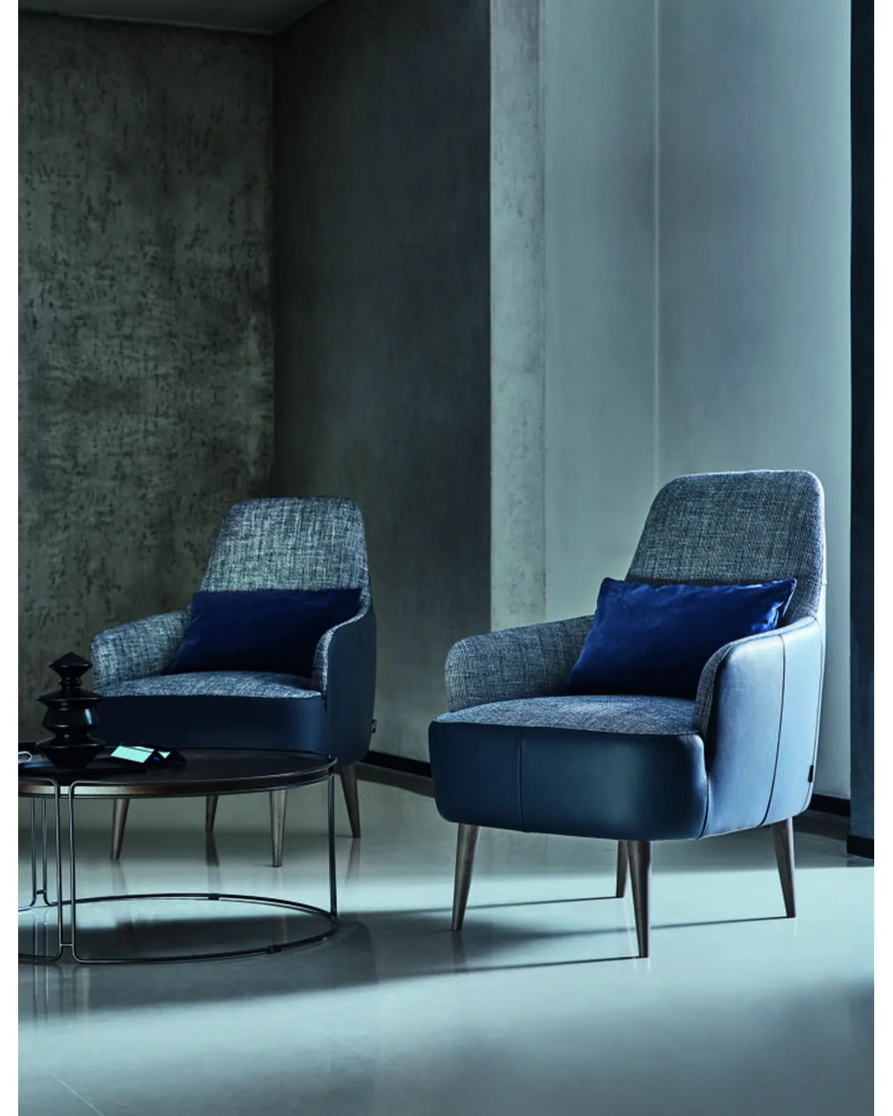 Ray armchair by Ditre Italia, in a living room, photo 1 of 3