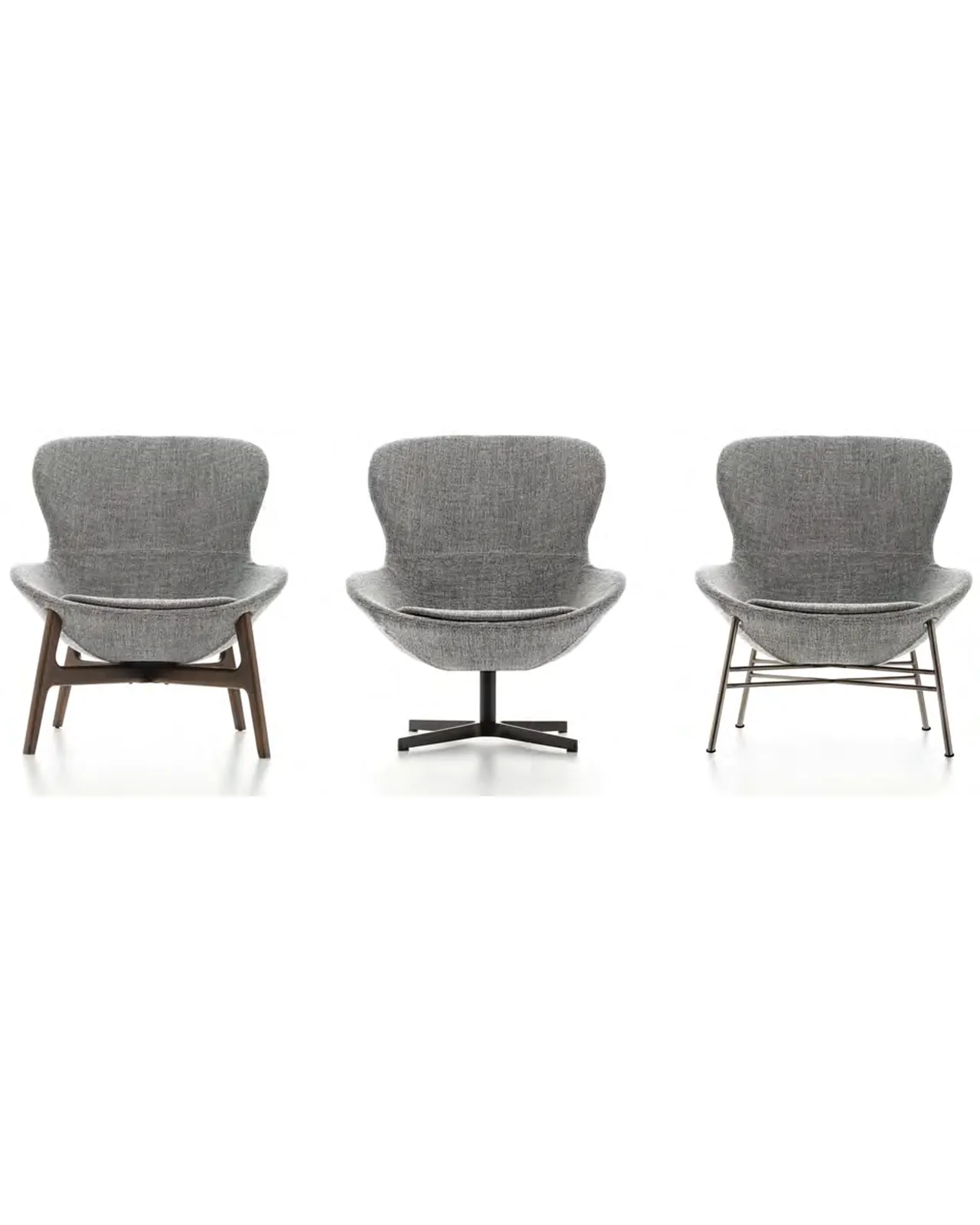Round armchair by Ditre Italia, designer armchair made in Italy, photo 3 of 5
